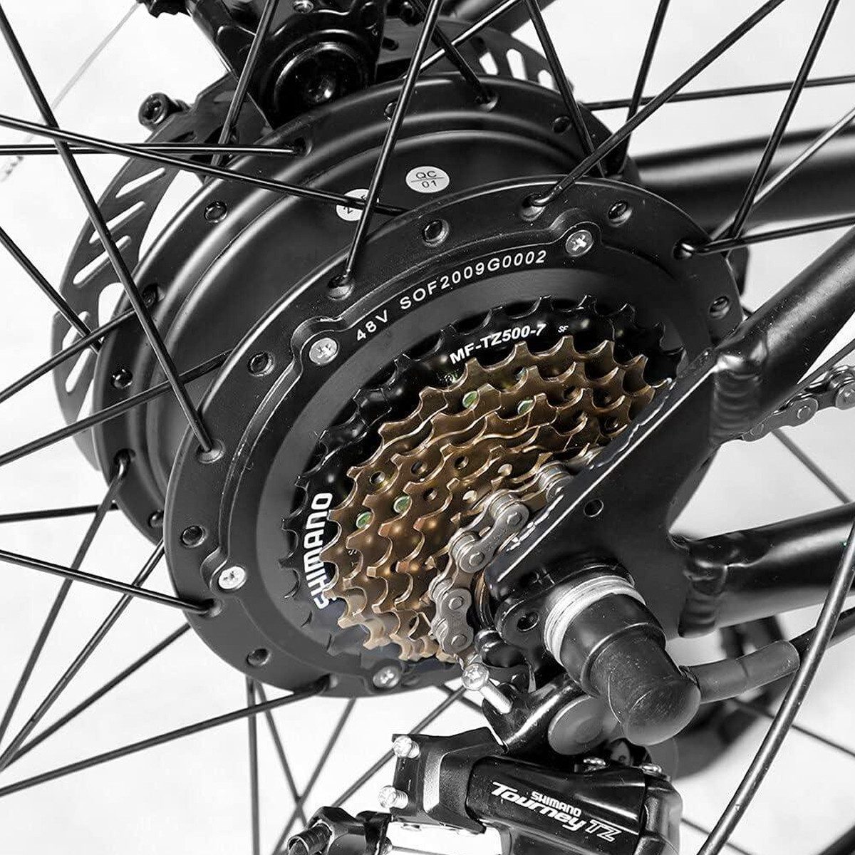 Shimano Zahnkranz Schraubkranz MF-TZ500 7-Fach 14-28Z oder 14-34Z, lose verpackt