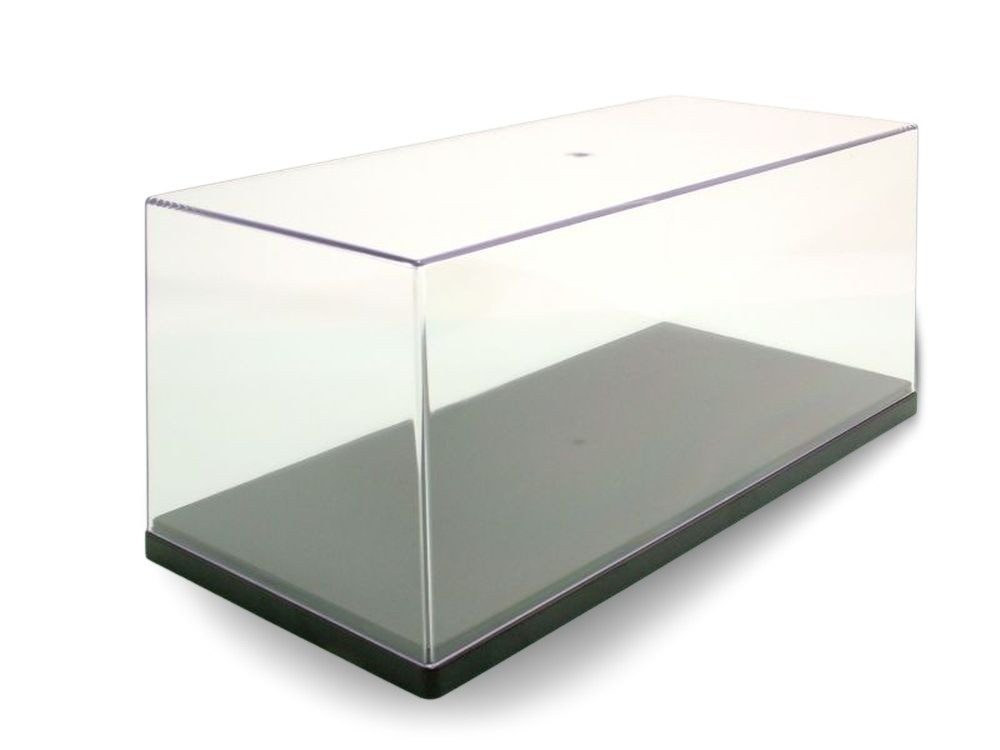 Triple9 Modellauto Klarsichtbox Vitrine schwarz für 1:24, Maßstab 1:24