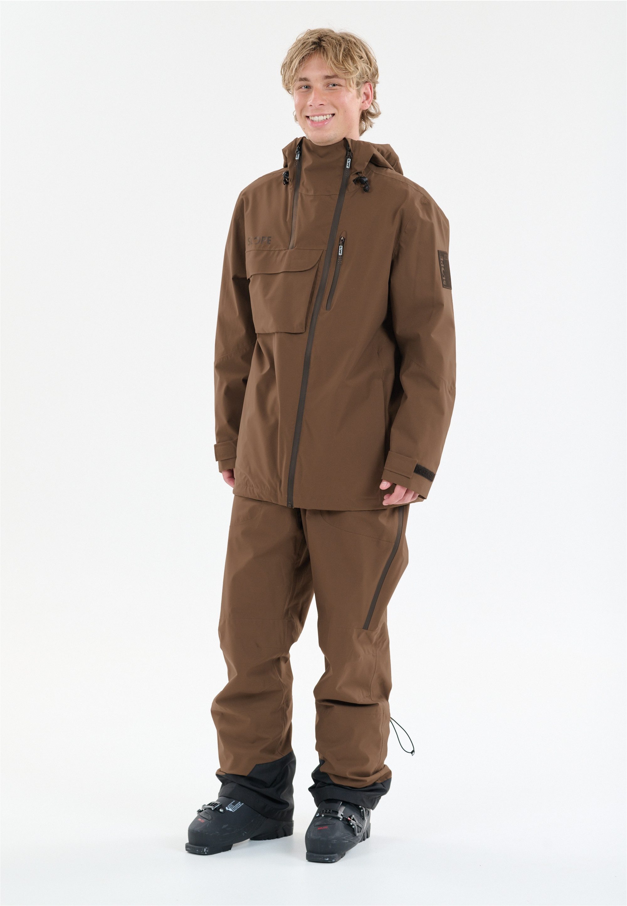 SLOPE Skijacke Zuko Mit innovativem Reißverschlussdesign