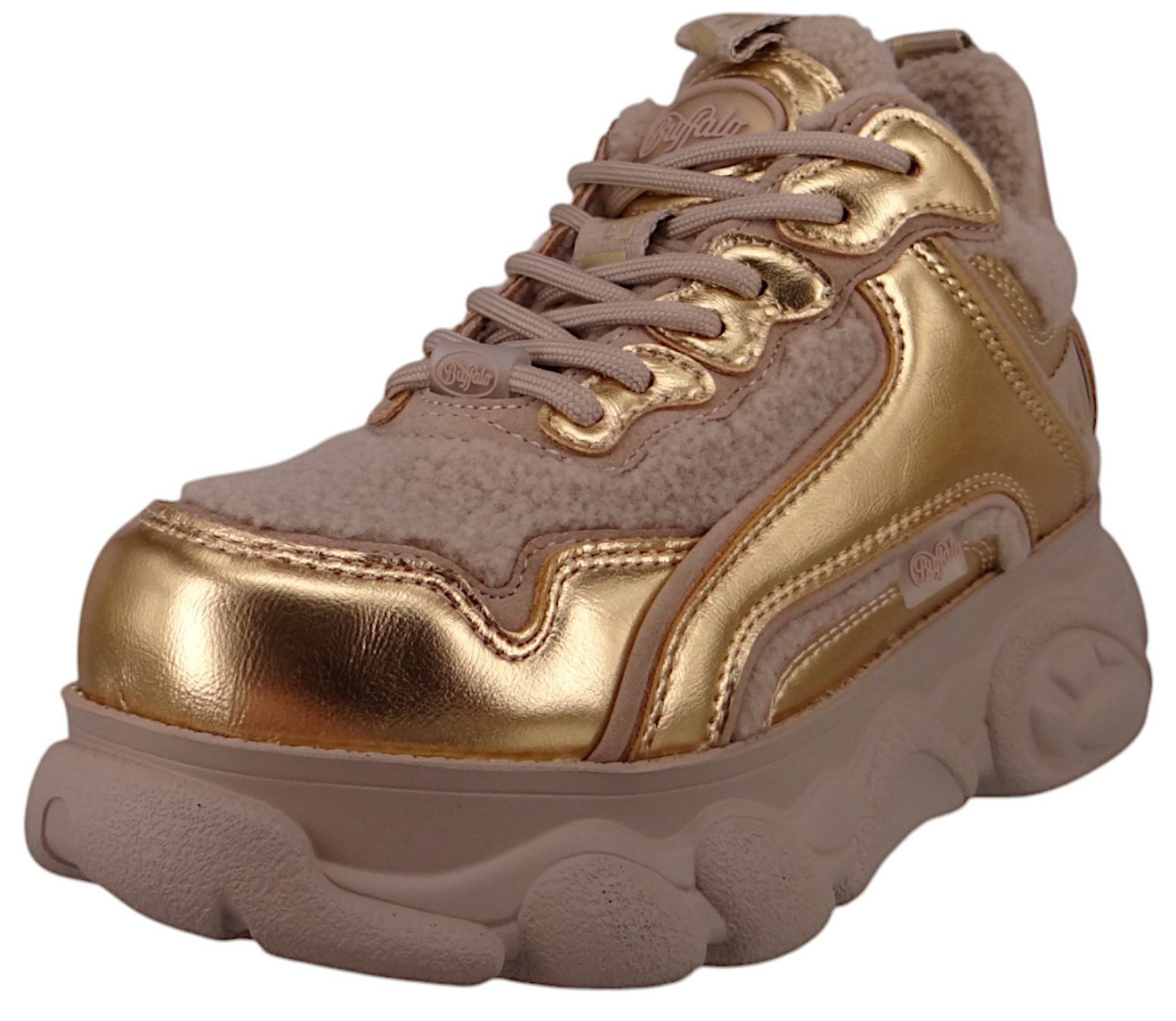 1636321 CLD CHAI Warm Beige Gold Sneaker