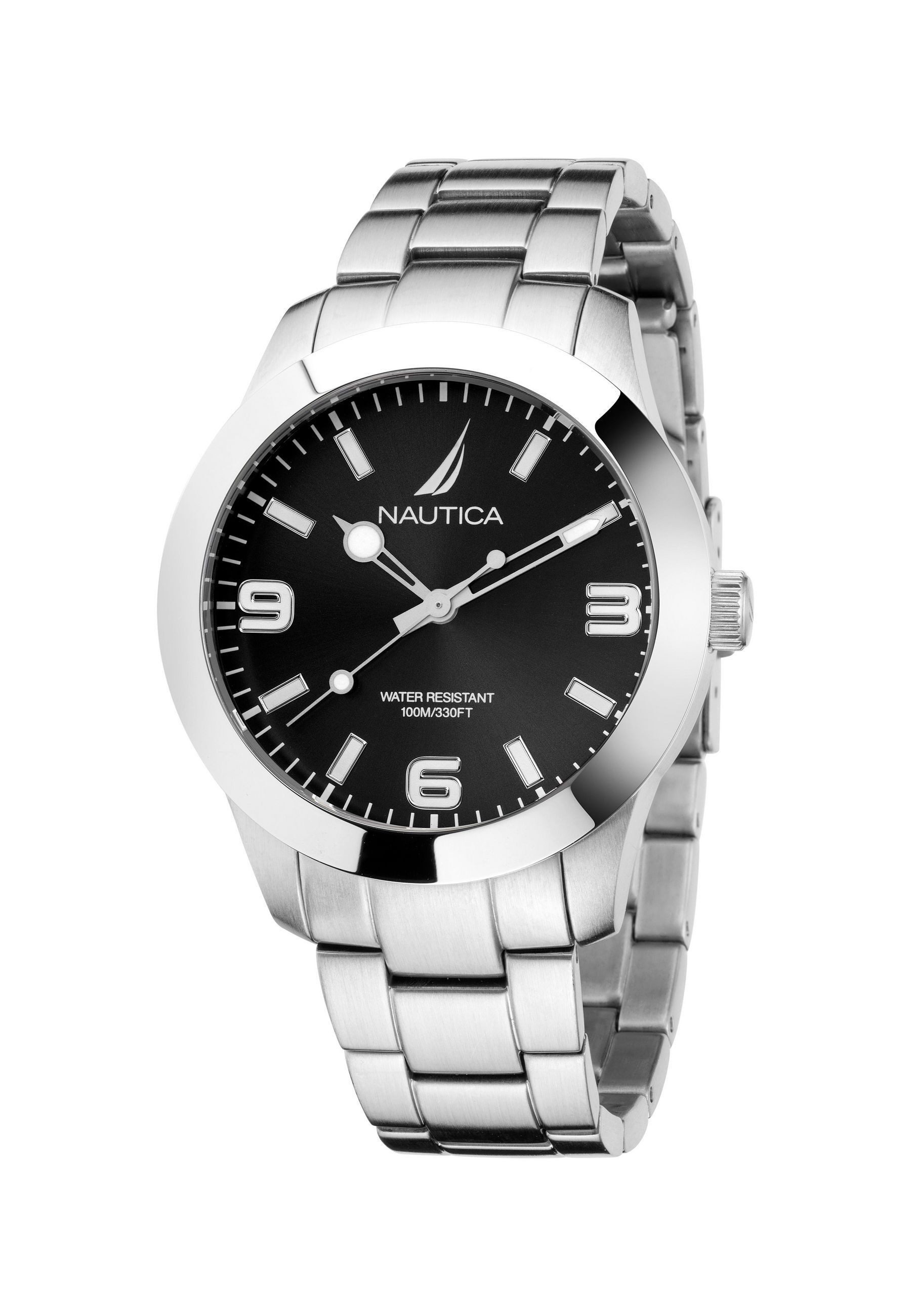 Silberton und Schwarz