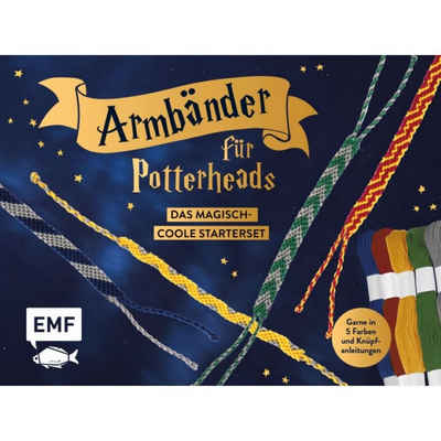 EMF Edition Michael Fischer Bead-Armband-Set Armbänder für Potterheads (1-tlg), Garn in 5 Farben