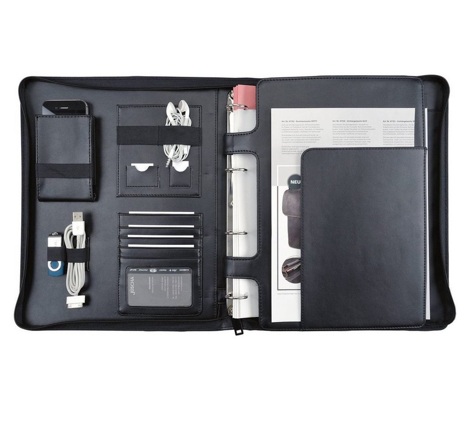 A4, Organisationsmappe DIN mit Tablet-Halterung Alassio® Imperia,