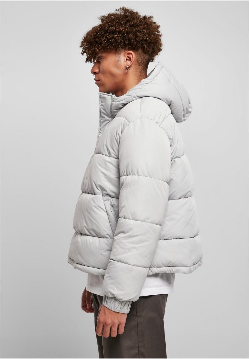 URBAN CLASSICS Outdoorjacke Hooded Cropped Pull Over Jacket Herren Überziehjacke