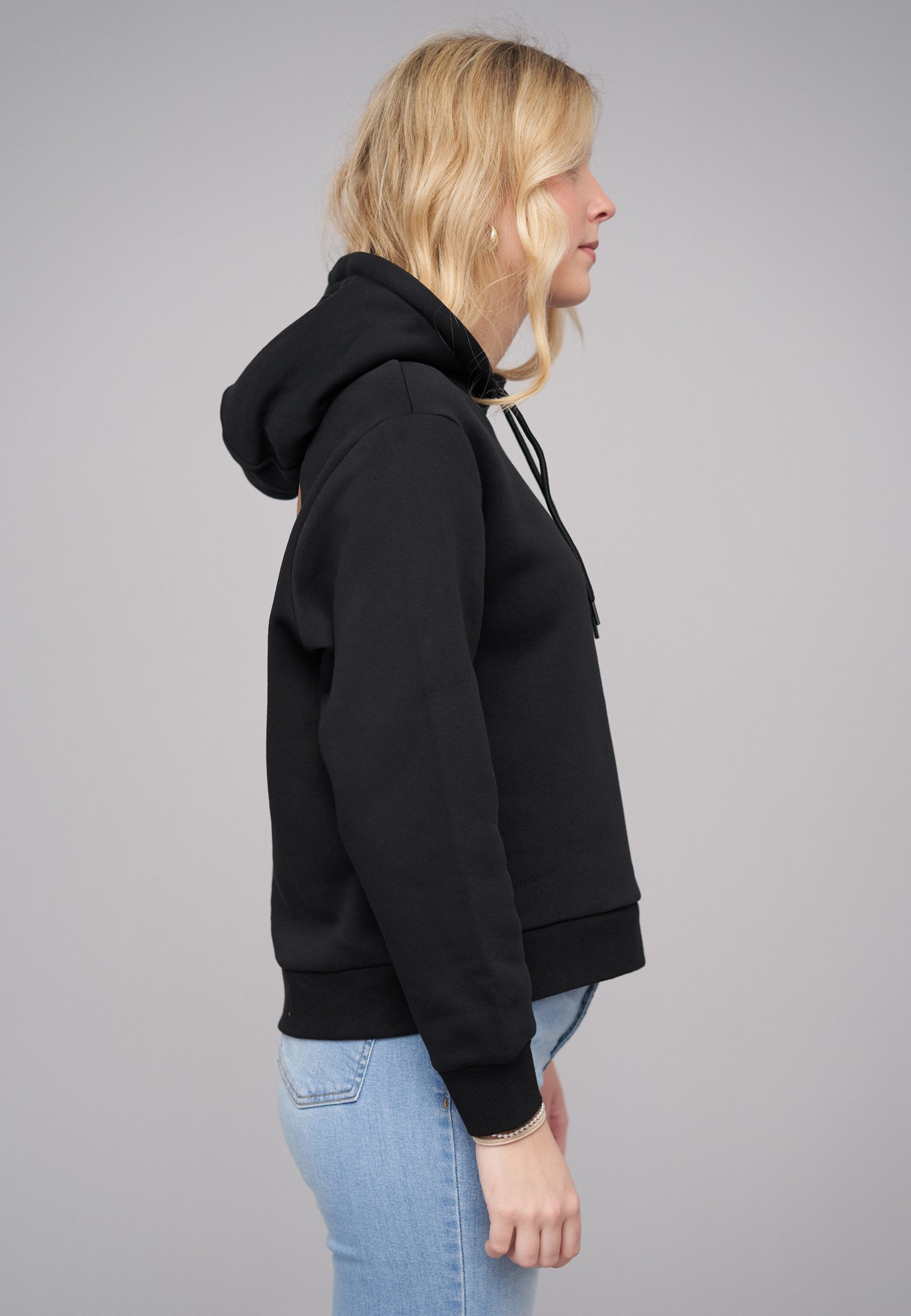 CLOUD 5IVE Kapuzenpullover CLOUD 5IVE Ladies 77 Good Things Black Everyday Hoodie (1-tlg)