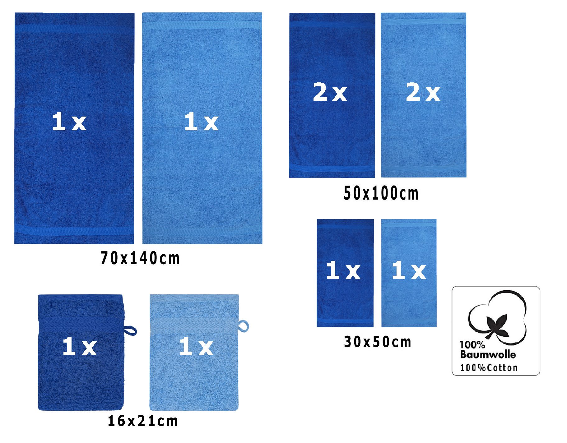 Betz Handtuch Set 10-TLG. Handtuch-Set Premium günstig online kaufen