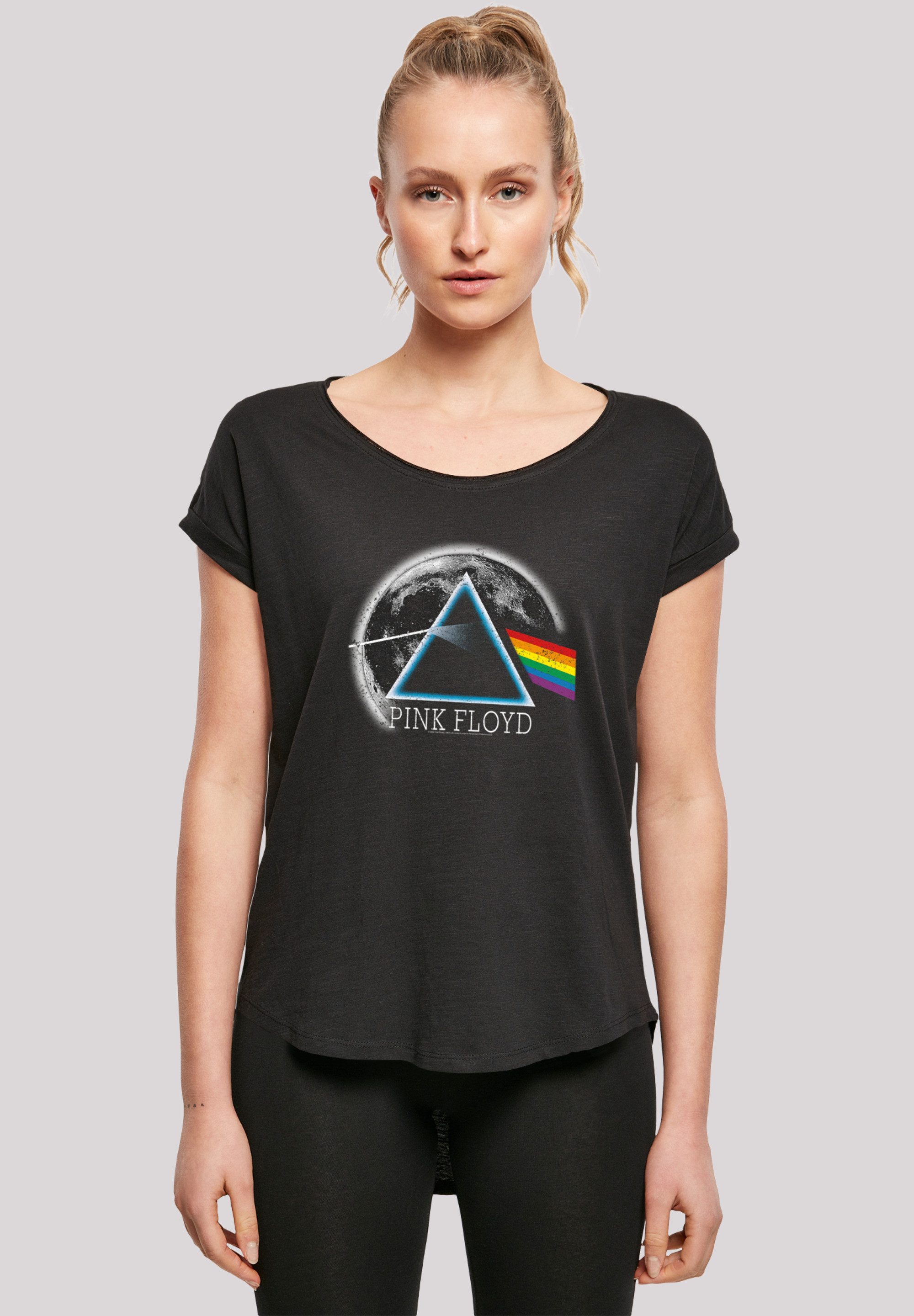 F4NT4STIC T-Shirt Pink Floyd Dark Side of The Moon Print