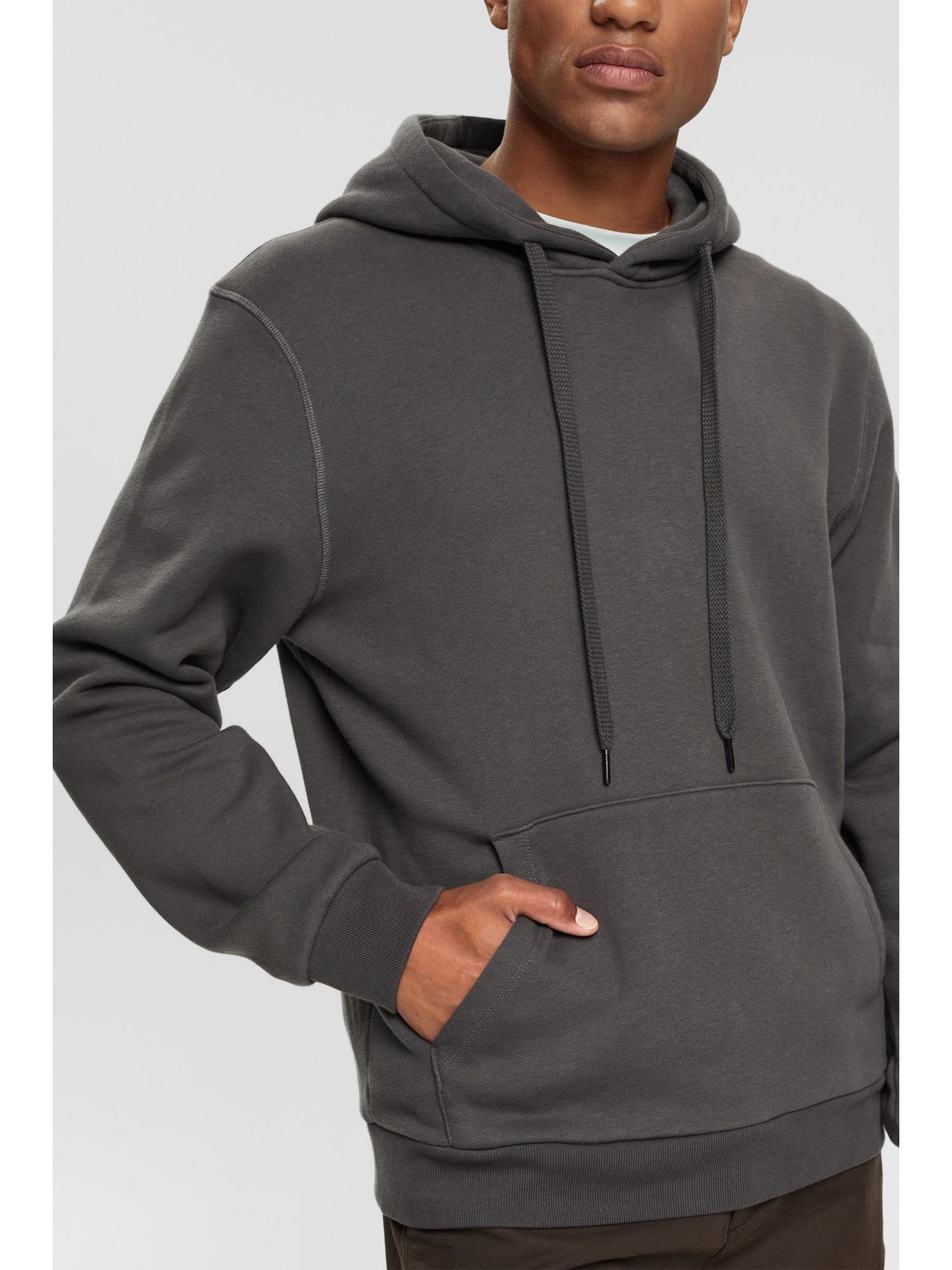 (1-tlg) Esprit Sweatshirt mit Sweatshirt BLACK Kapuze