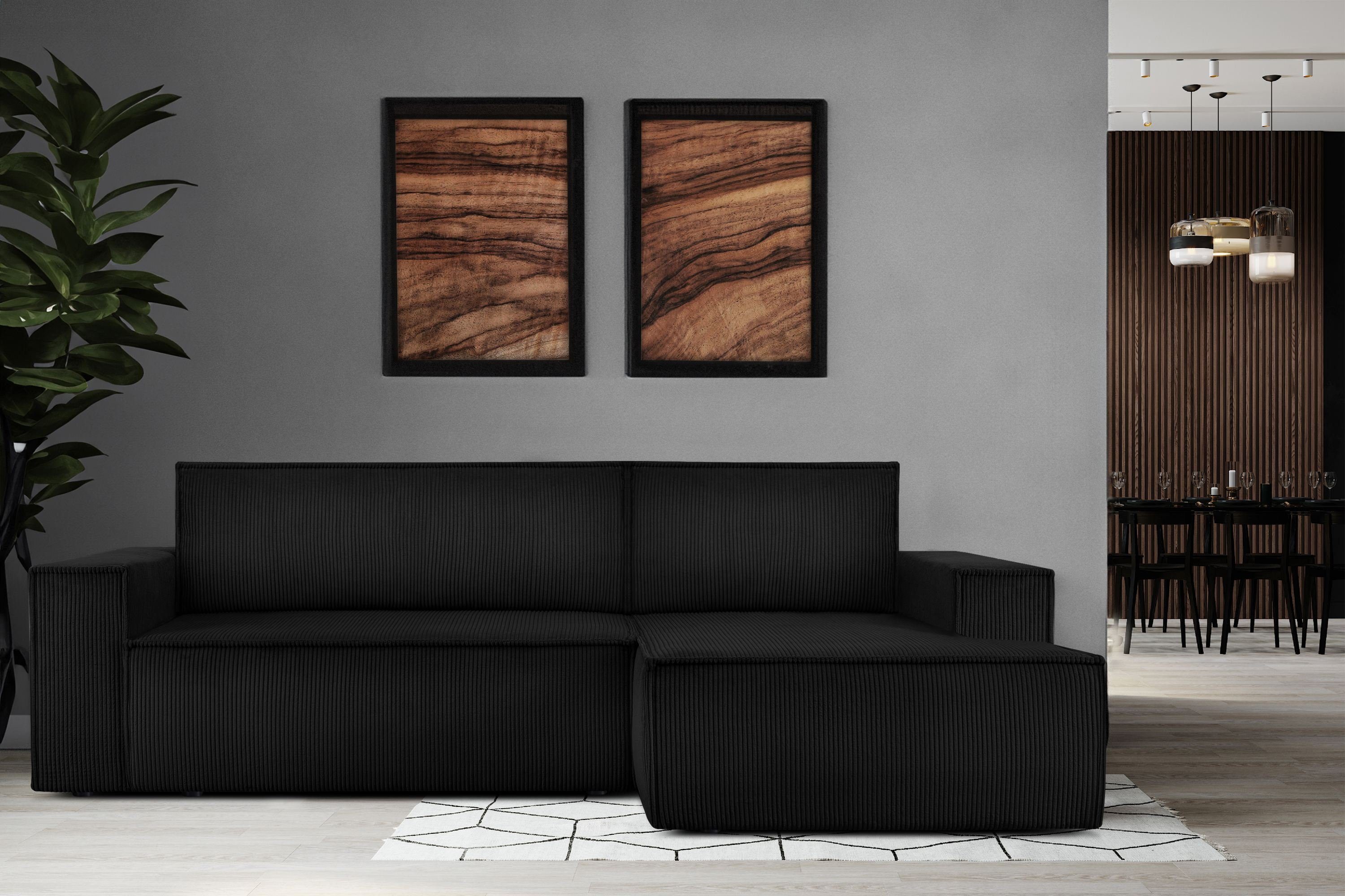 KONSIMO® Ecksofa NAPI Ecksofa rechts, hergestellt günstig online kaufen