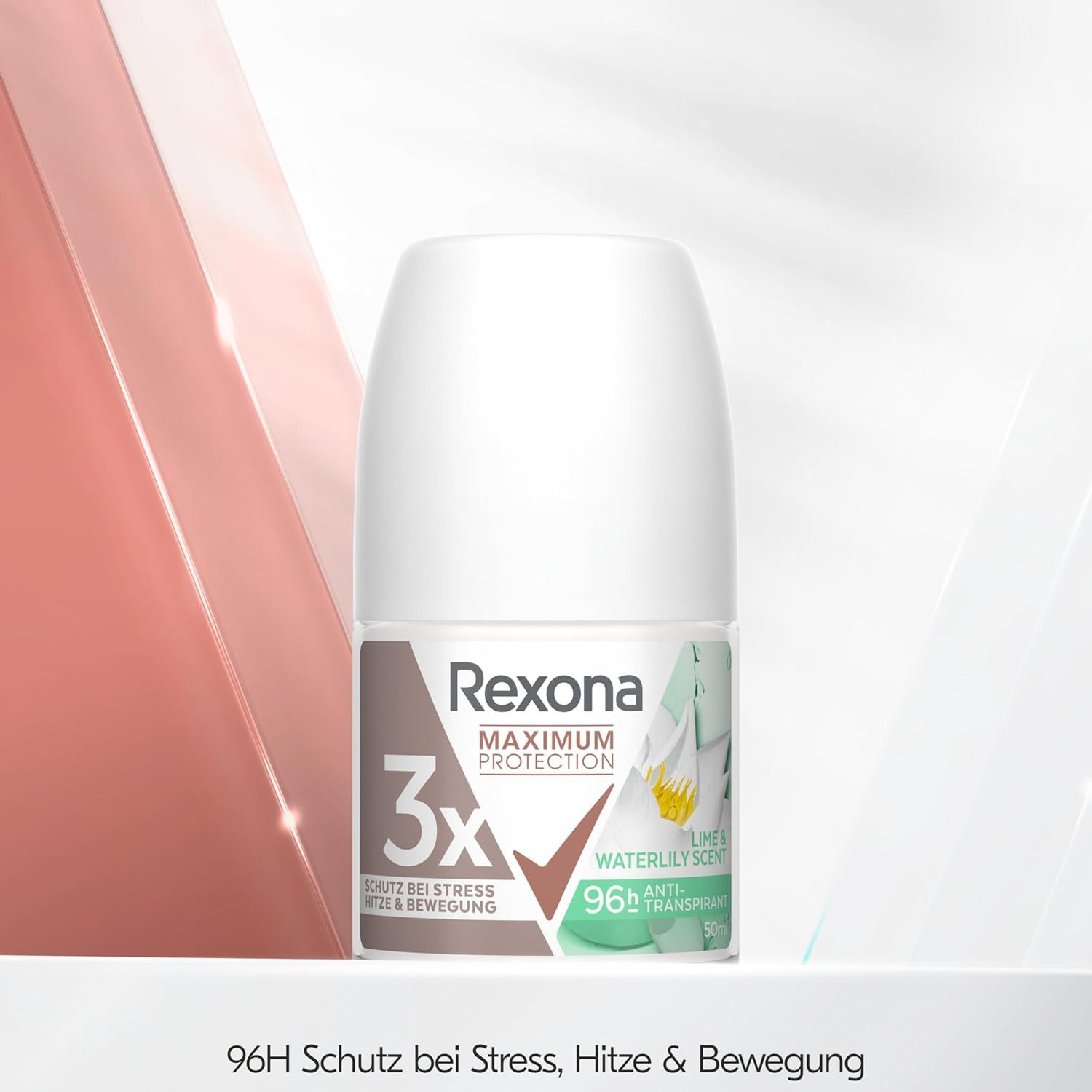 Rexona Deo-Roller Maximum Protection Lime & Waterlily Anti-Transpirant