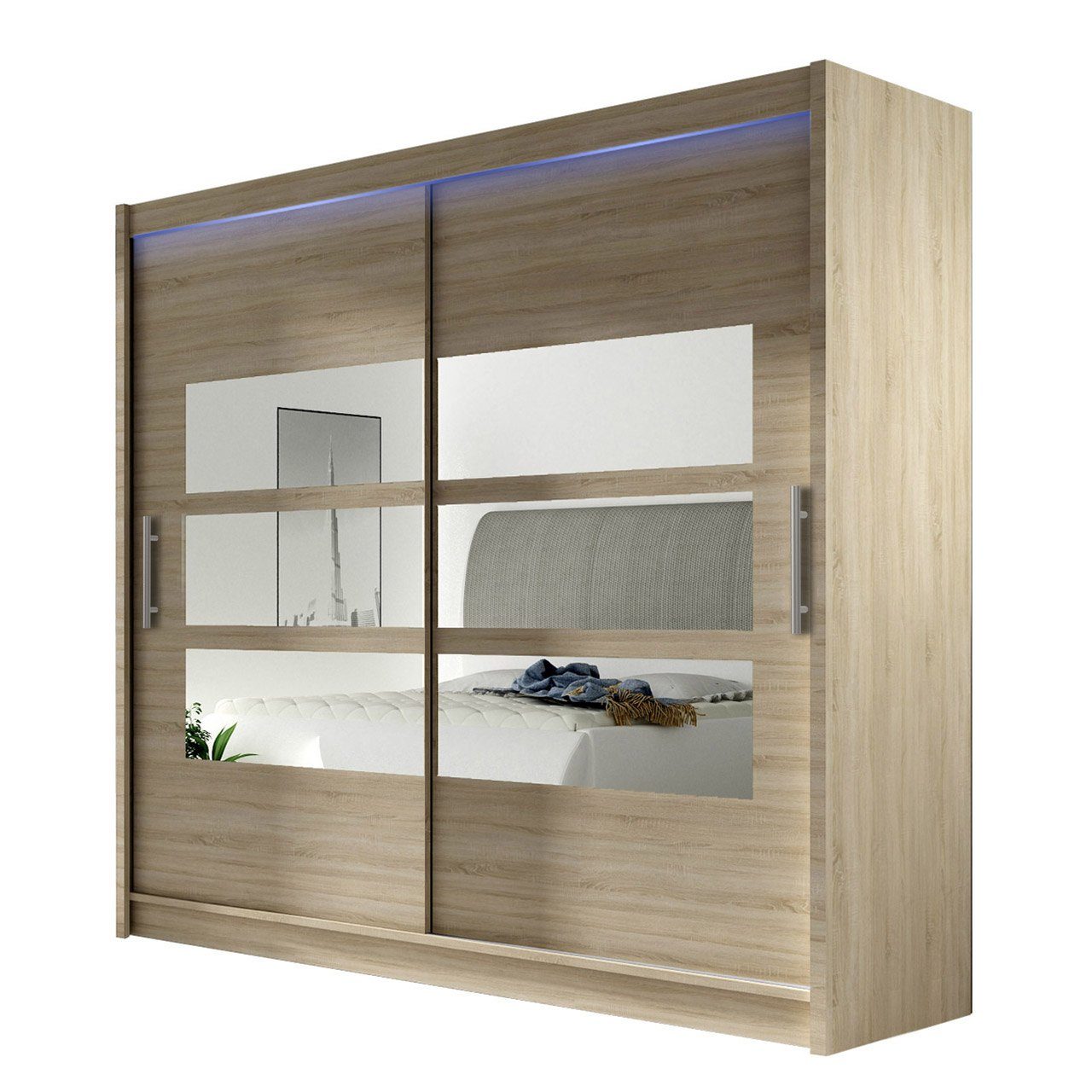 MIRJAN24 Kleiderschrank London III 180 (mit günstig online kaufen