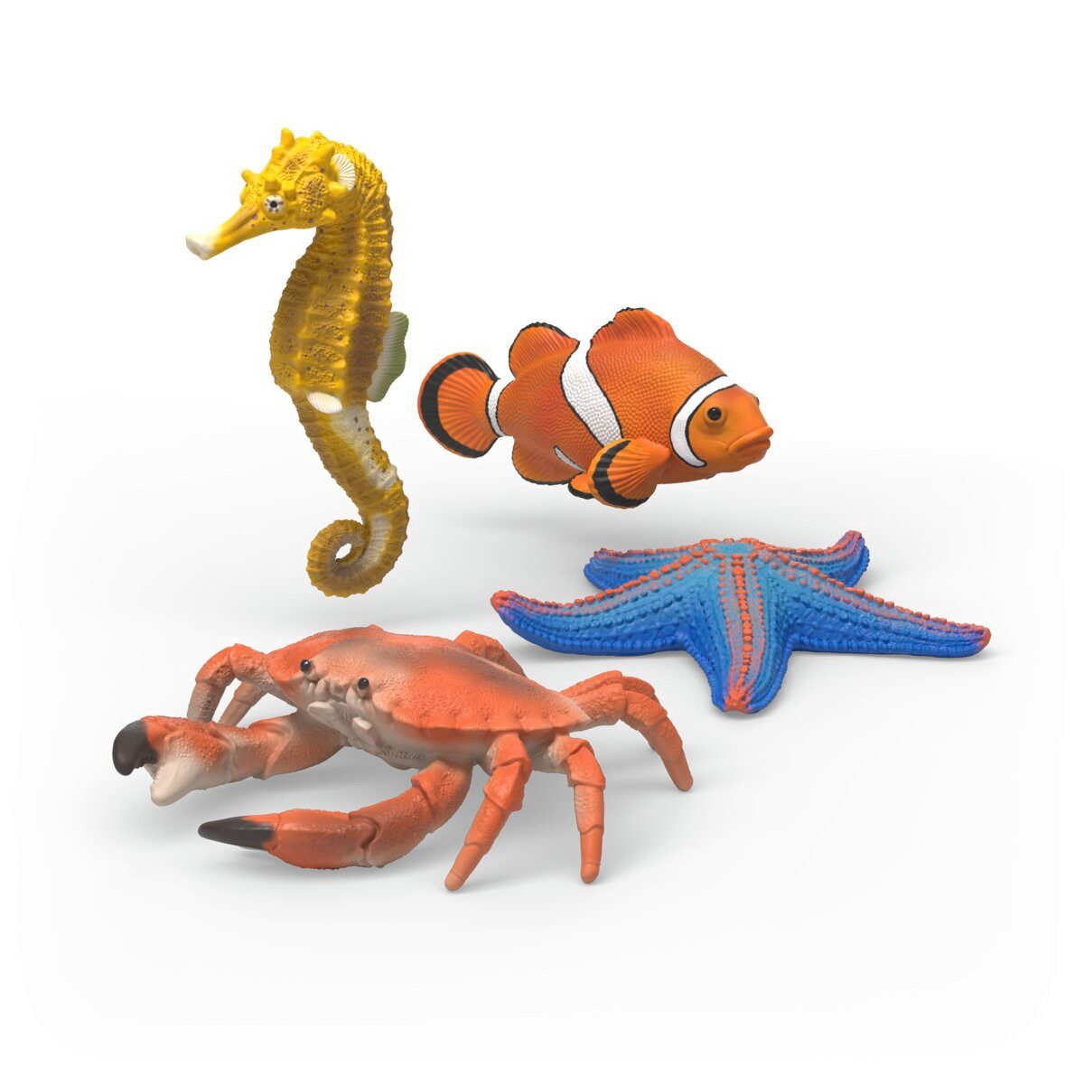 Schleich® Spielwelt WILD LIFE, Meerestiere Entdecker Set (42742), (4-tlg)