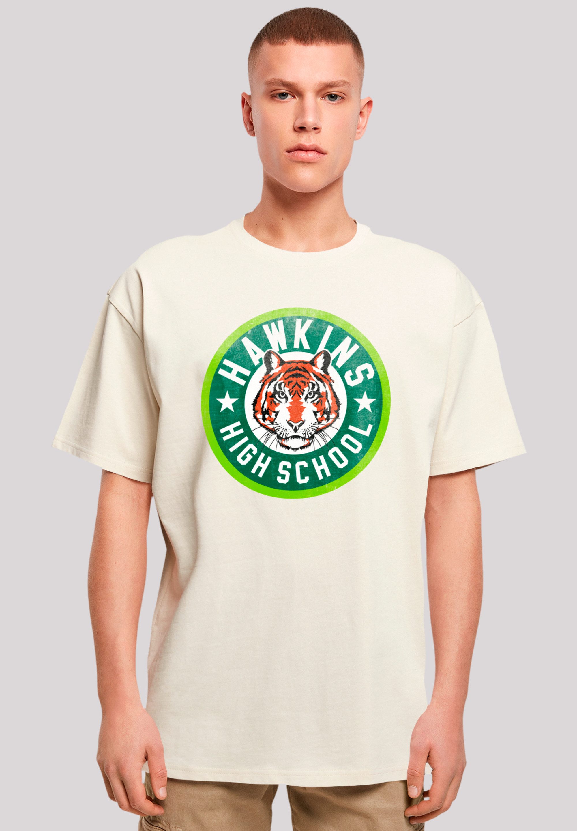 T-Shirt Stranger Things Hawkins Tiger Circle