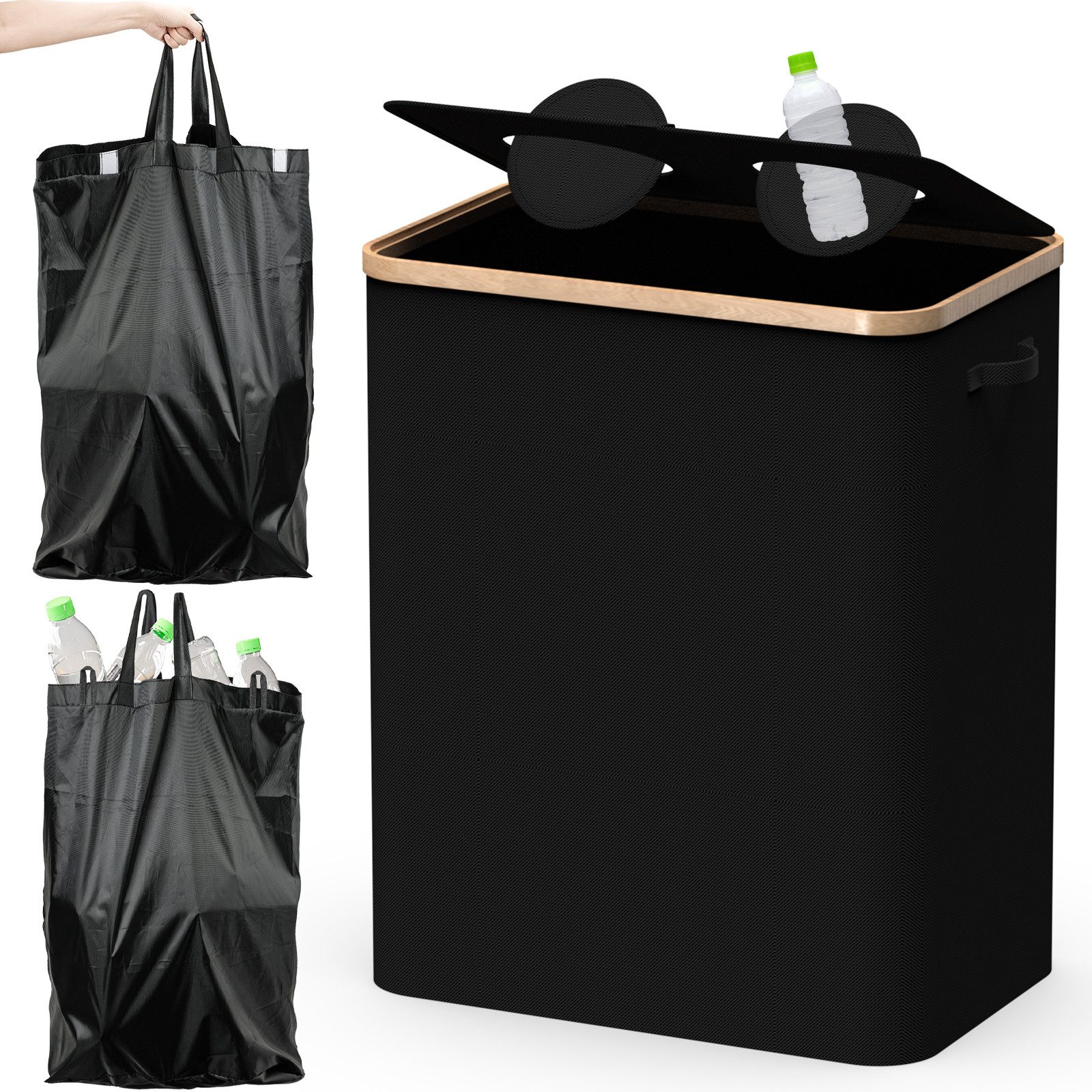 skelo Flaschenkorb Pfandflaschen Sammelbehälter, 160L Fasst 90 Leere Flasch günstig online kaufen