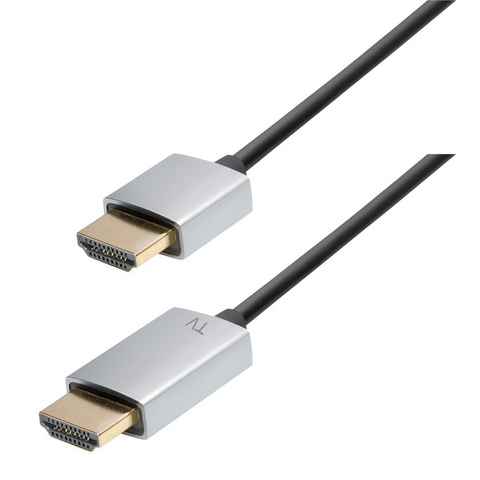 Maxtrack HDMI-Kabel, HDMI, HDMI auf HDMI (100 cm), Der Allrounder unter den HDMI Kabeln,High Speed,UHD,4k,3D,60Hz
