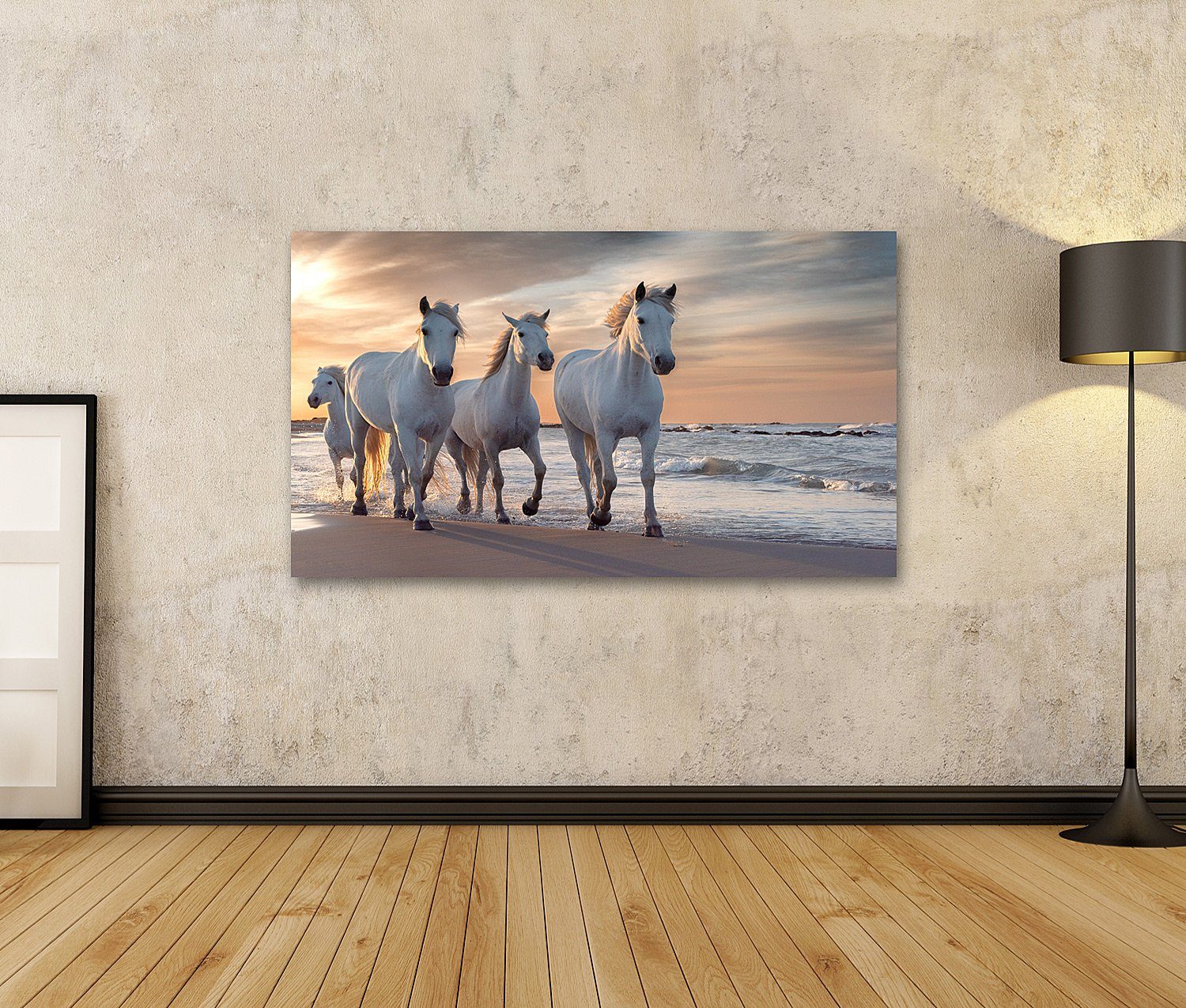 islandburner Leinwandbild Bild auf Leinwand Weiße günstig online kaufen