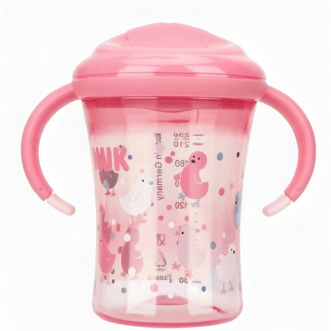 NUK Babyflasche NUK Easy learning trainer cup, Trinklernbecher 230ml rosa