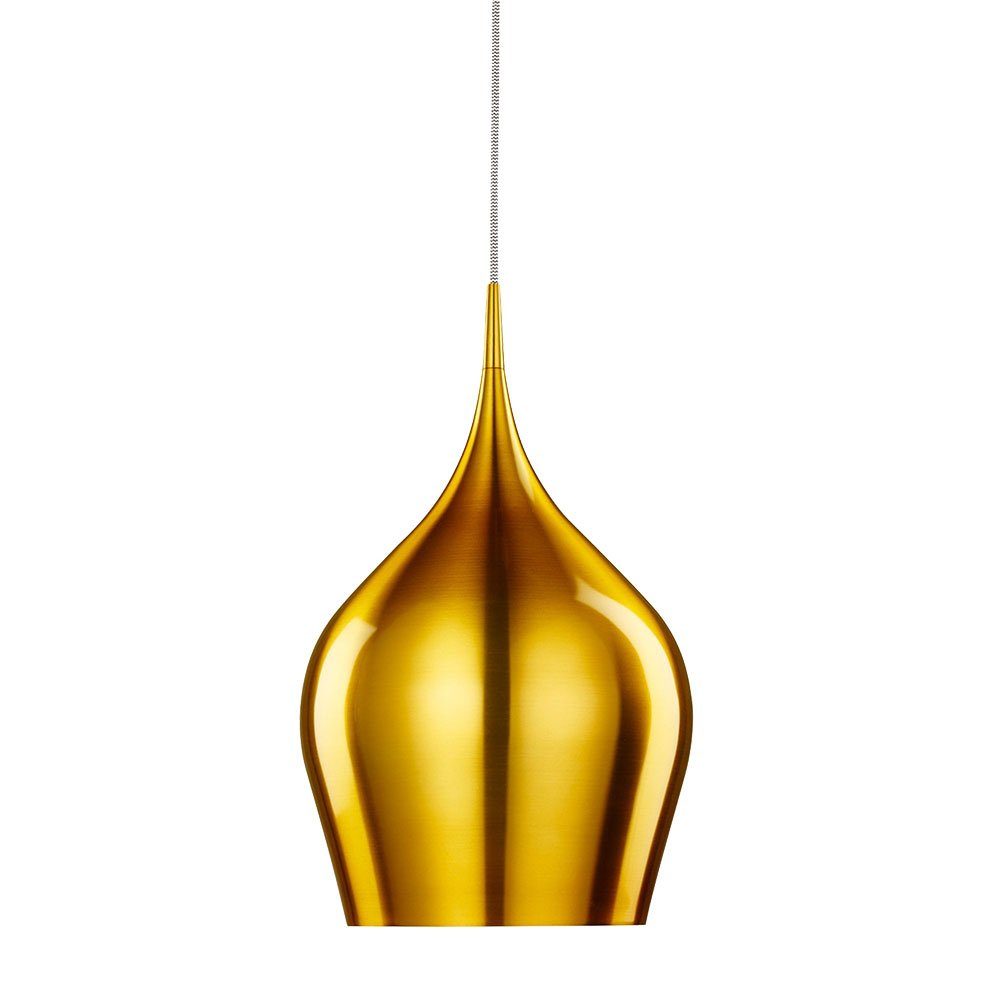 gold etc-shop Hängelampe nicht Aluminium Esstischleuchte Wohnzimmer Leuchtmittel inklusive, Pendelleuchte Pendelleuchte,