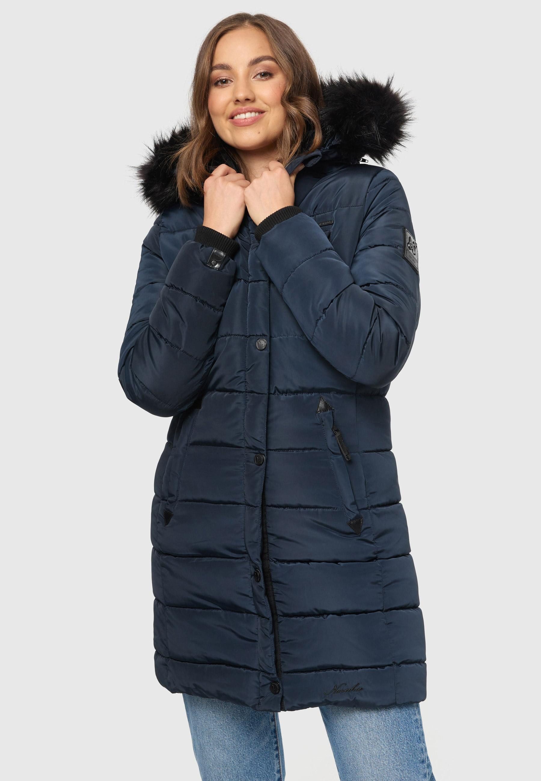 Navahoo Winterjacke Lotusblüte Pri mit warmem günstig online kaufen