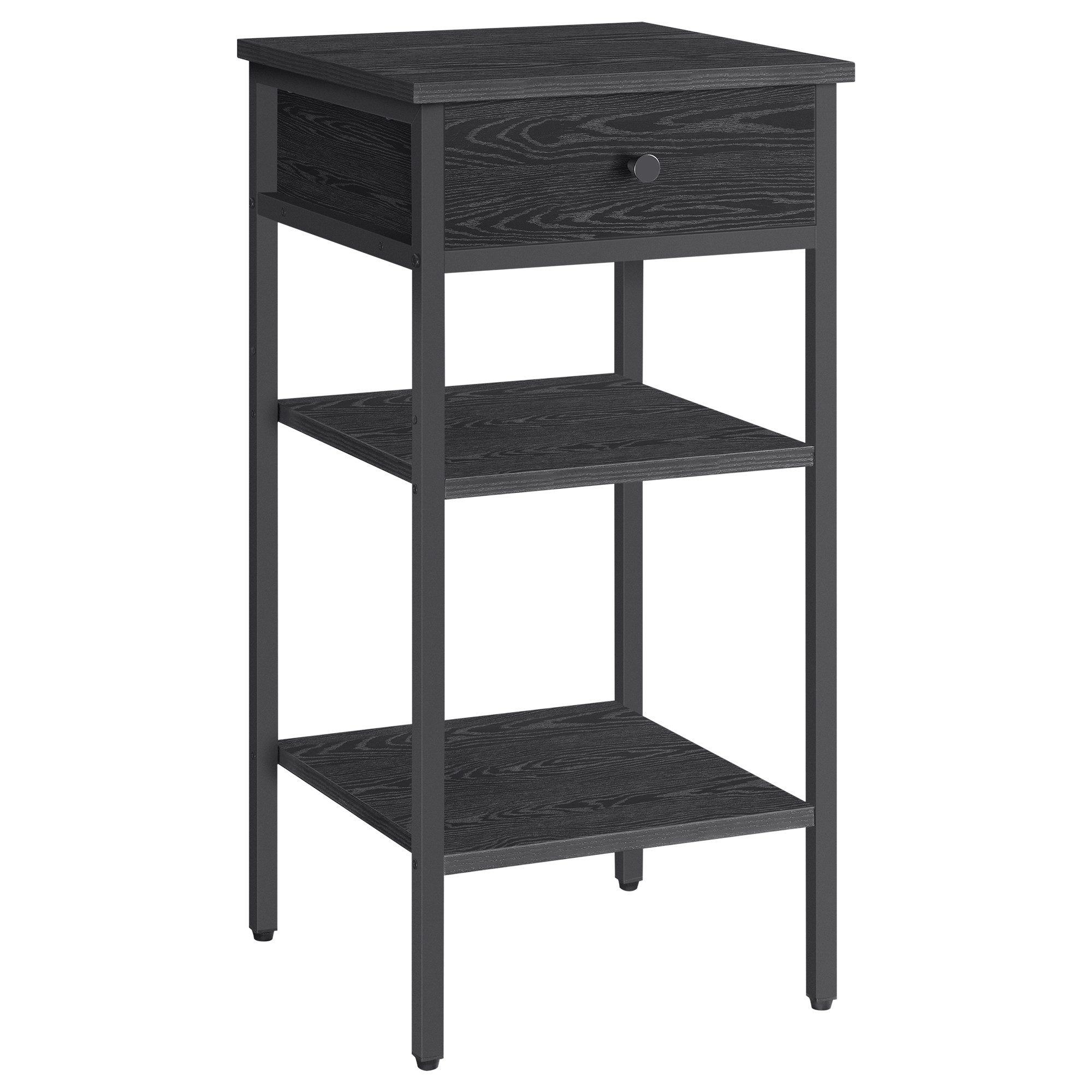 VASAGLE Nachttisch (1-St), mit einer Schublade und 2 Ablagen, Höhe 70 cm günstig online kaufen