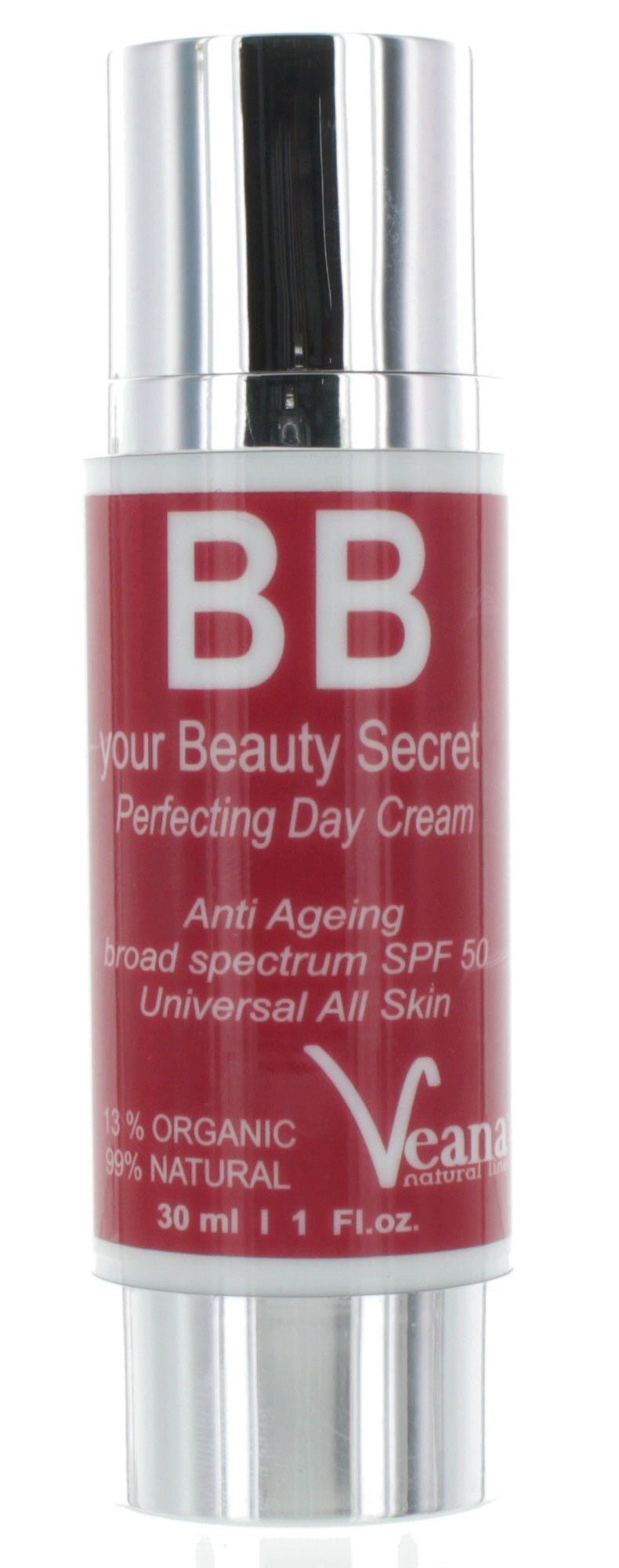 Veana BB-Creme BB CREAM SPF50 Cosmebio-Bio Creme, 99% natürliche Inhaltsstoffe