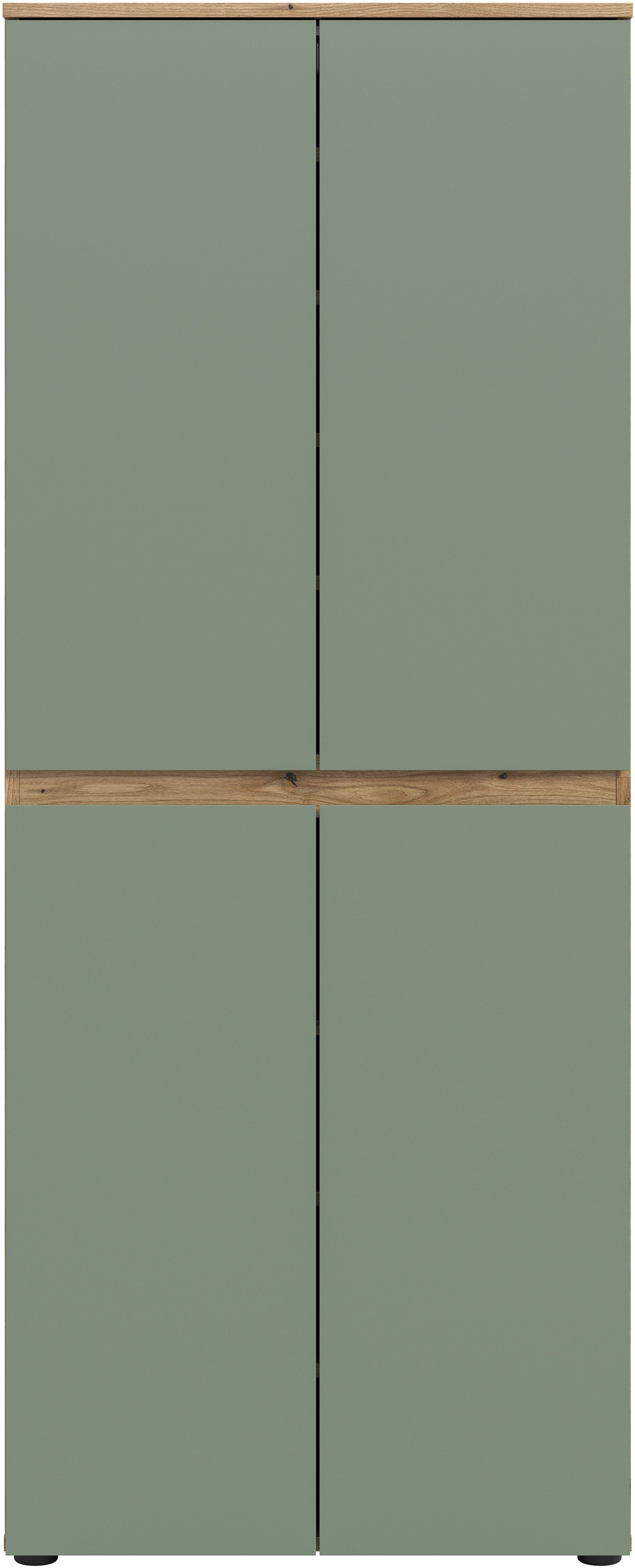 Home affaire Mehrzweckschrank CIPELA, 70x175 cm, viel Stauraum, variable Einlegeböden, Kleiderstange (1-St., in vielen verschiedenen Trendfarben verfügbar) Schu – Bild 3 von 5