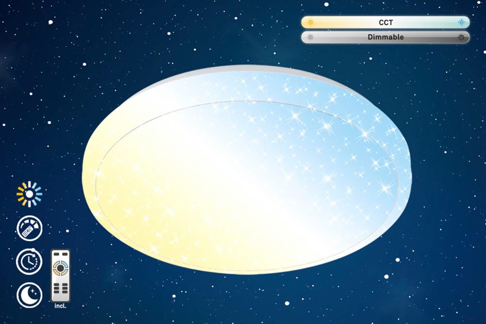 Briloner Leuchten LED Deckenleuchte Star günstig online kaufen