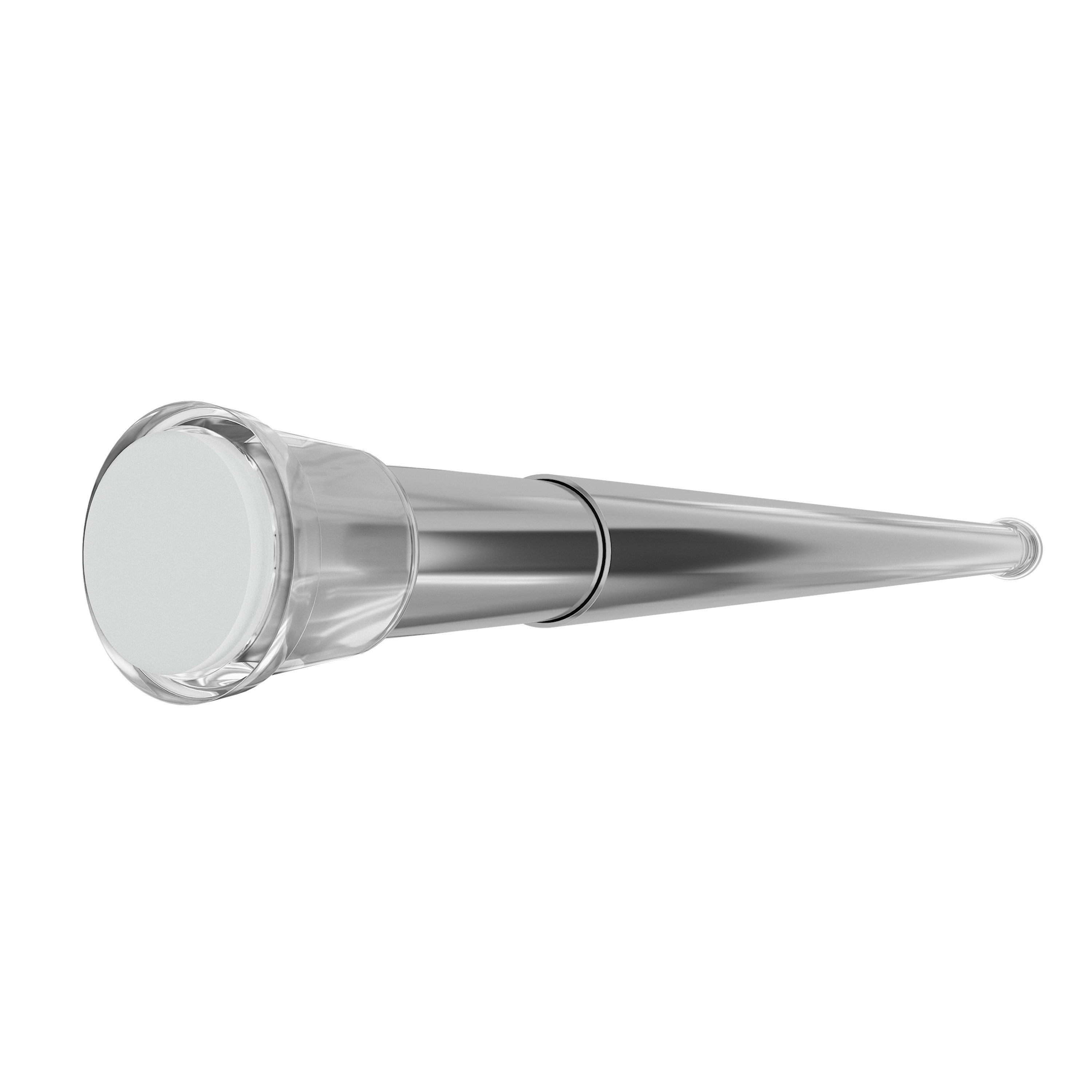 Aquabad® Duschvorhangstange Hastaflex Teleskop Duschstange mit Gummi Enden, günstig online kaufen