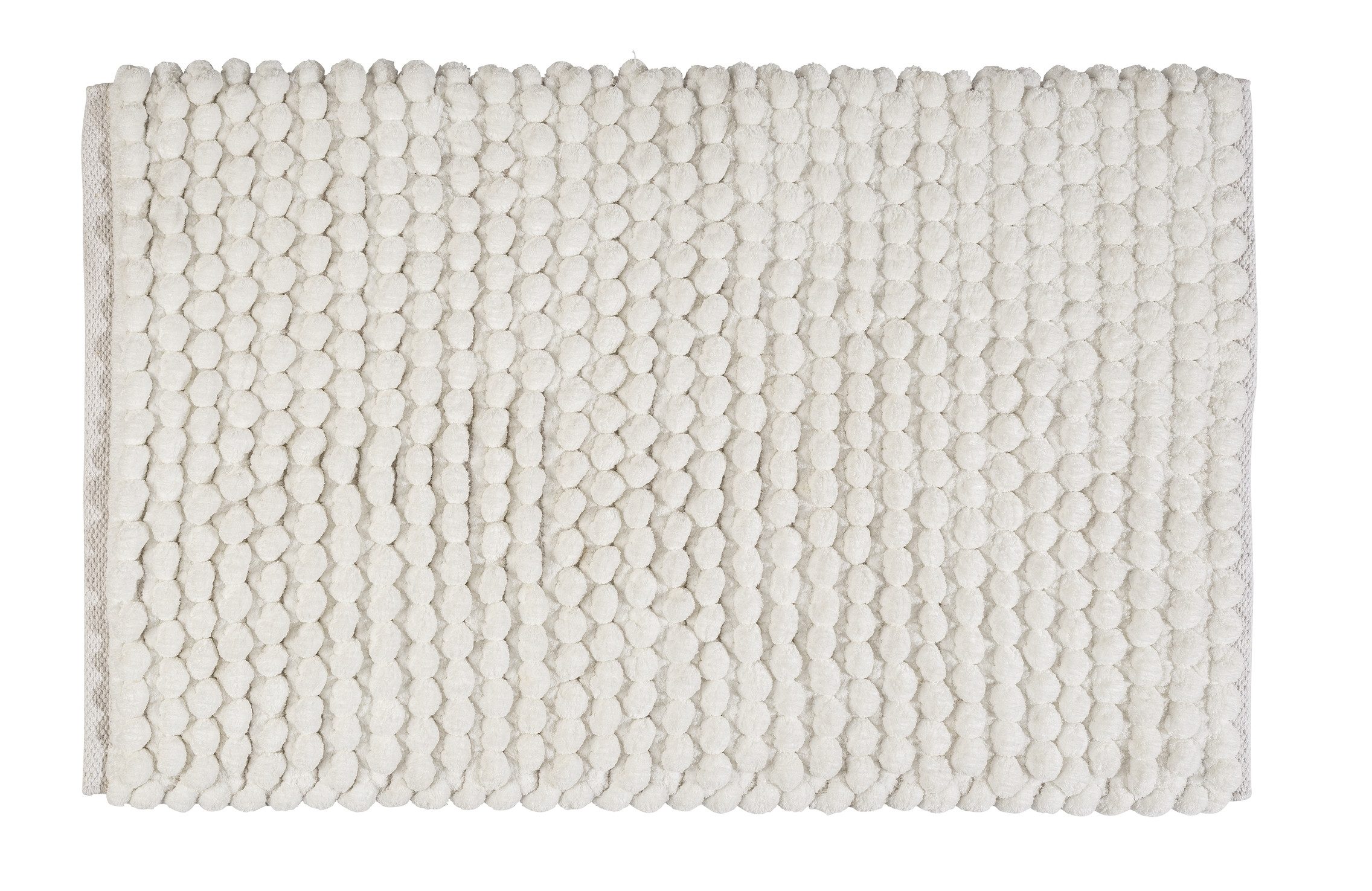 WENKO Badematte Solivo, Höhe 30 mm, rutschhemmend beschichtet, Materialmix, rechteckig, mit moderner Struktur, fusselfrei, stark wasserabsorbierend