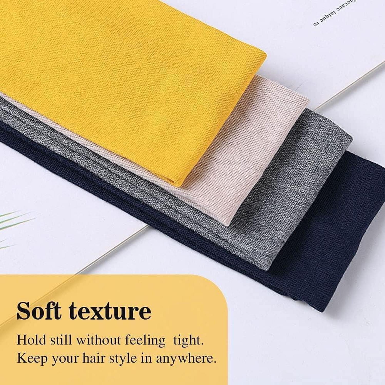 LuxusKollektion Haarband Stirnbänder Sport Unisex Elastisch Dünn AntiRutsch Breite-6PCS