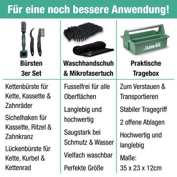 bio-chem Fahrradpflege PREMIUM-SET 10-teilig Zweiradreiniger (10-St)