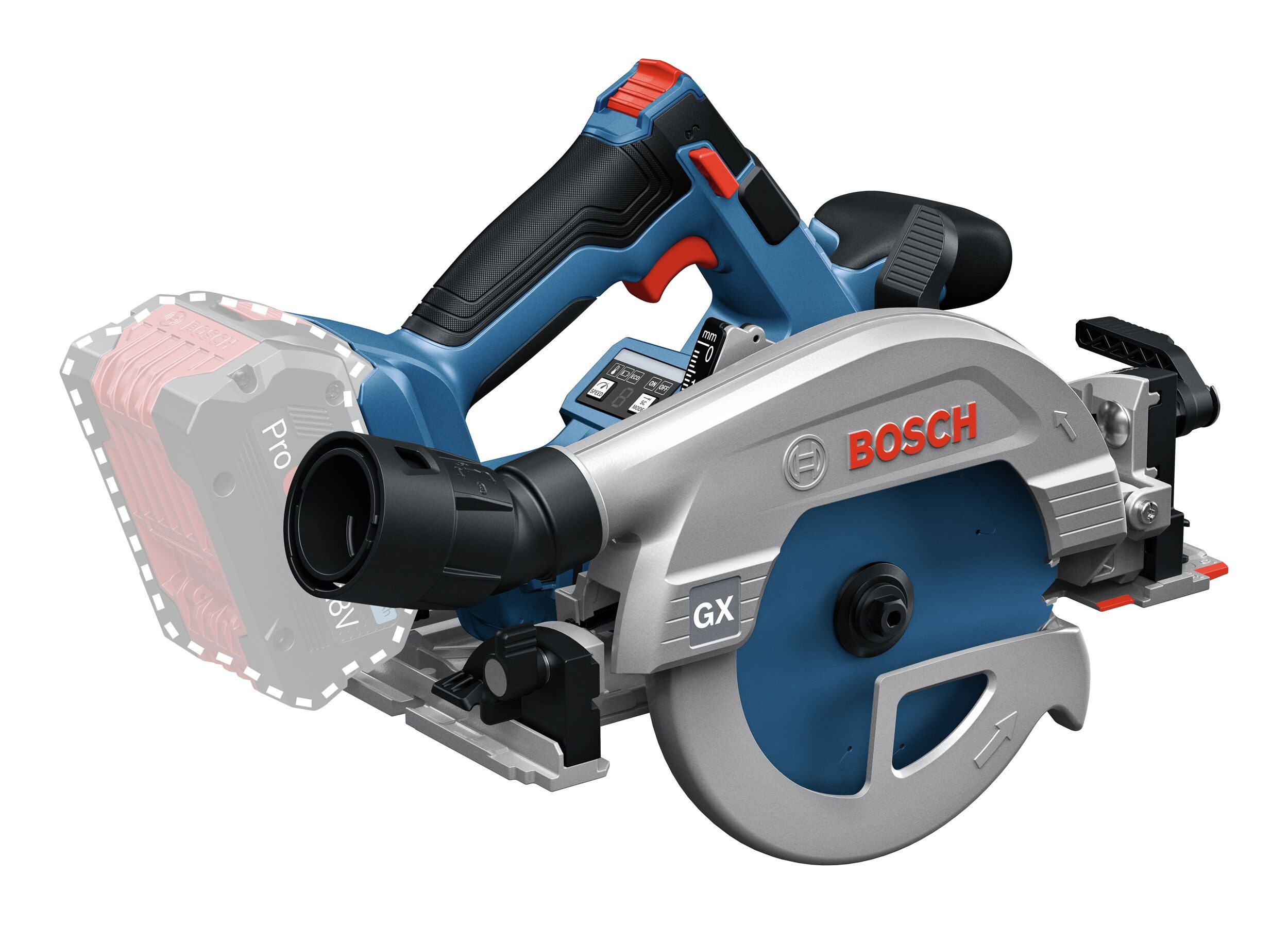 BOSCH Akku-Handkreissäge GKS 18V-57-2 GX, Kreissäge Ohne Akku - in L-BOXX 238