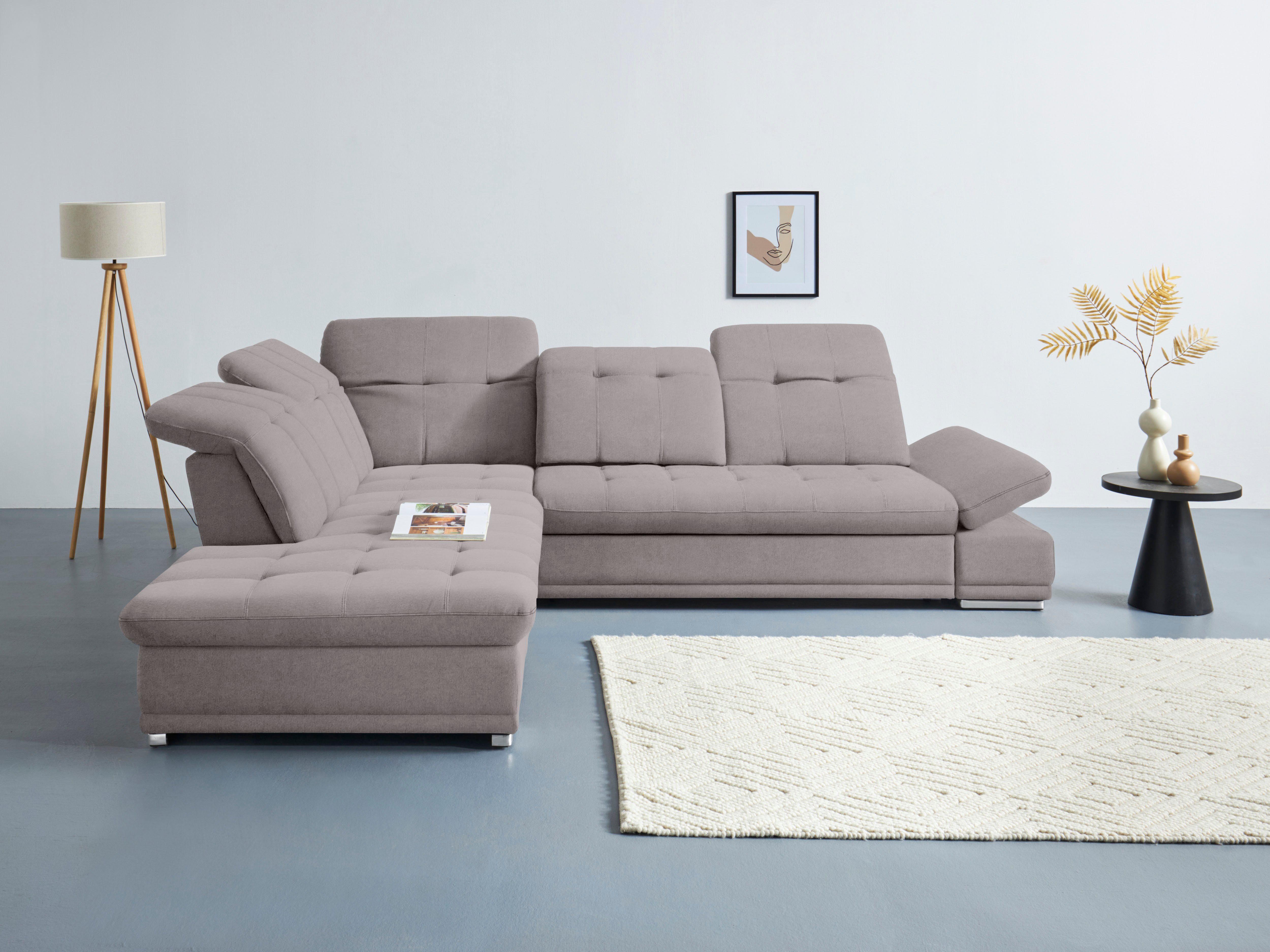 COTTA Ecksofa Holiday L-Form mit Sitztiefen-, günstig online kaufen