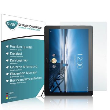 SLABO Schutzfolie 2 x Displayschutzfolie Crystal Clear, Lenovo Tab P10 (10,1)