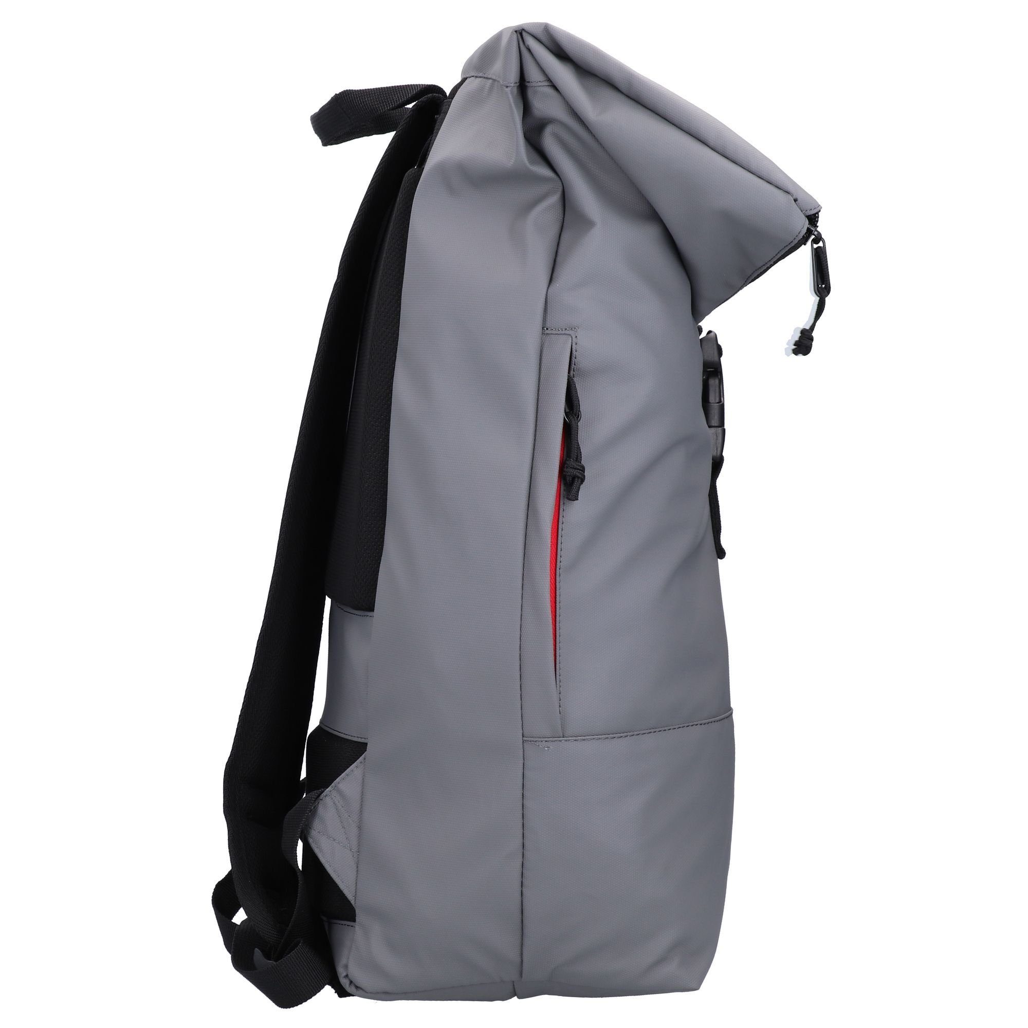 grey Polycarbonat Rucksack Lorenz, Tarp forvert