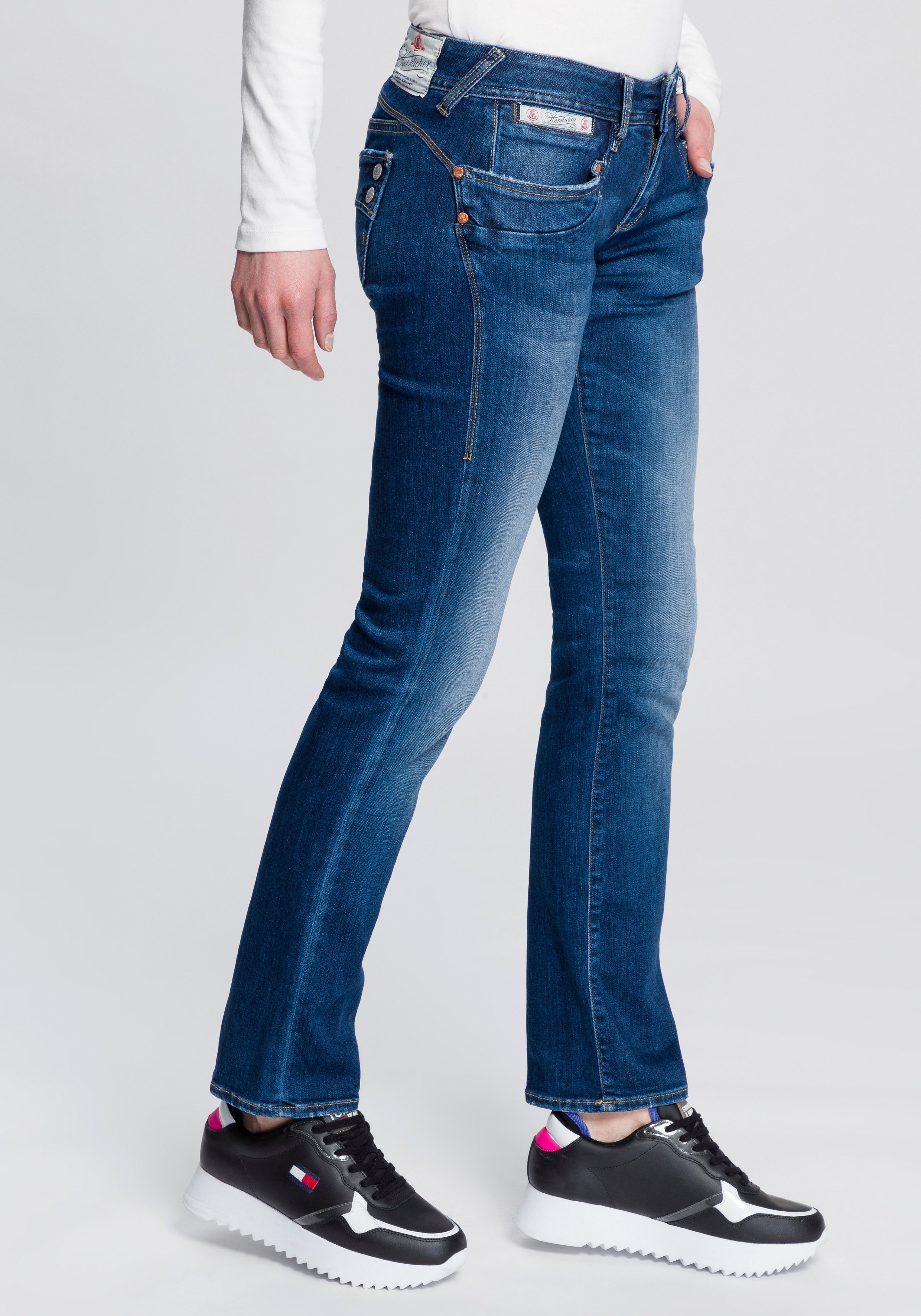 Herrlicher Gerade Jeans »PIPER STRAIGHT ORGANIC« umweltfreundlich dank  Kitotex Technology