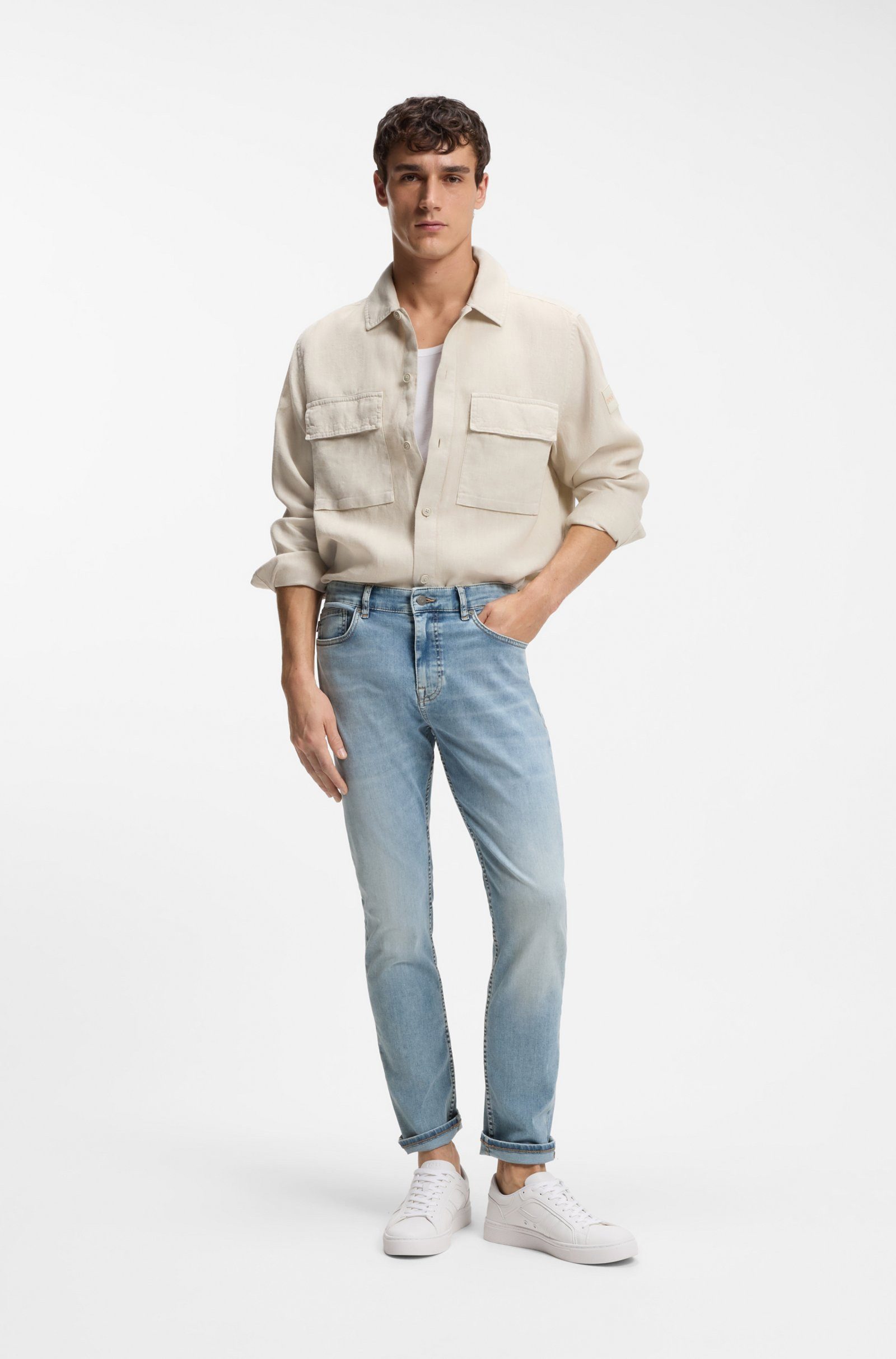 BOSS ORANGE 5-Pocket-Jeans Delaware Bo (1-tlg)