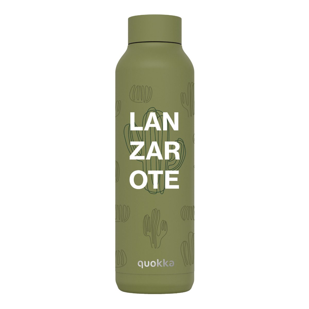 Quokka Trinkflasche Lanzarote Love Edelstahl isoliert 630 ml Thermoflasche, Thermofunktion