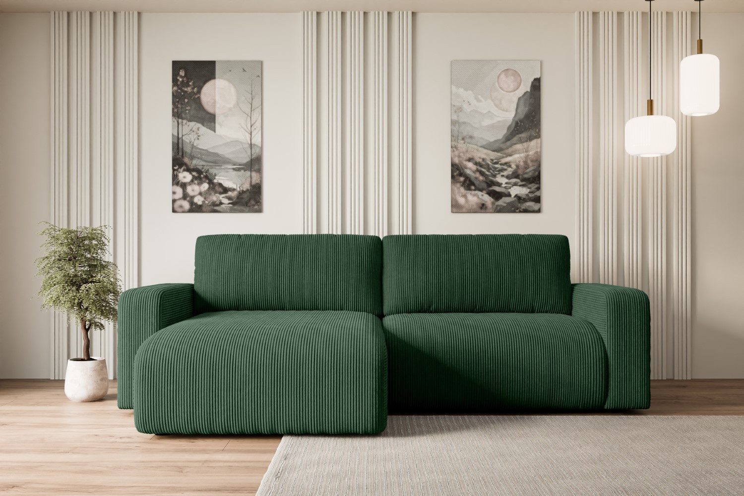 ALTDECOR Ecksofa KLEEA-L, Couch mit Schlaffunktion, günstig online kaufen