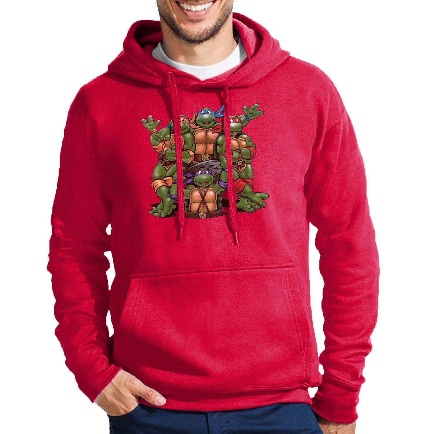 Hoodie Herren Turtles Ninja Schildkröten