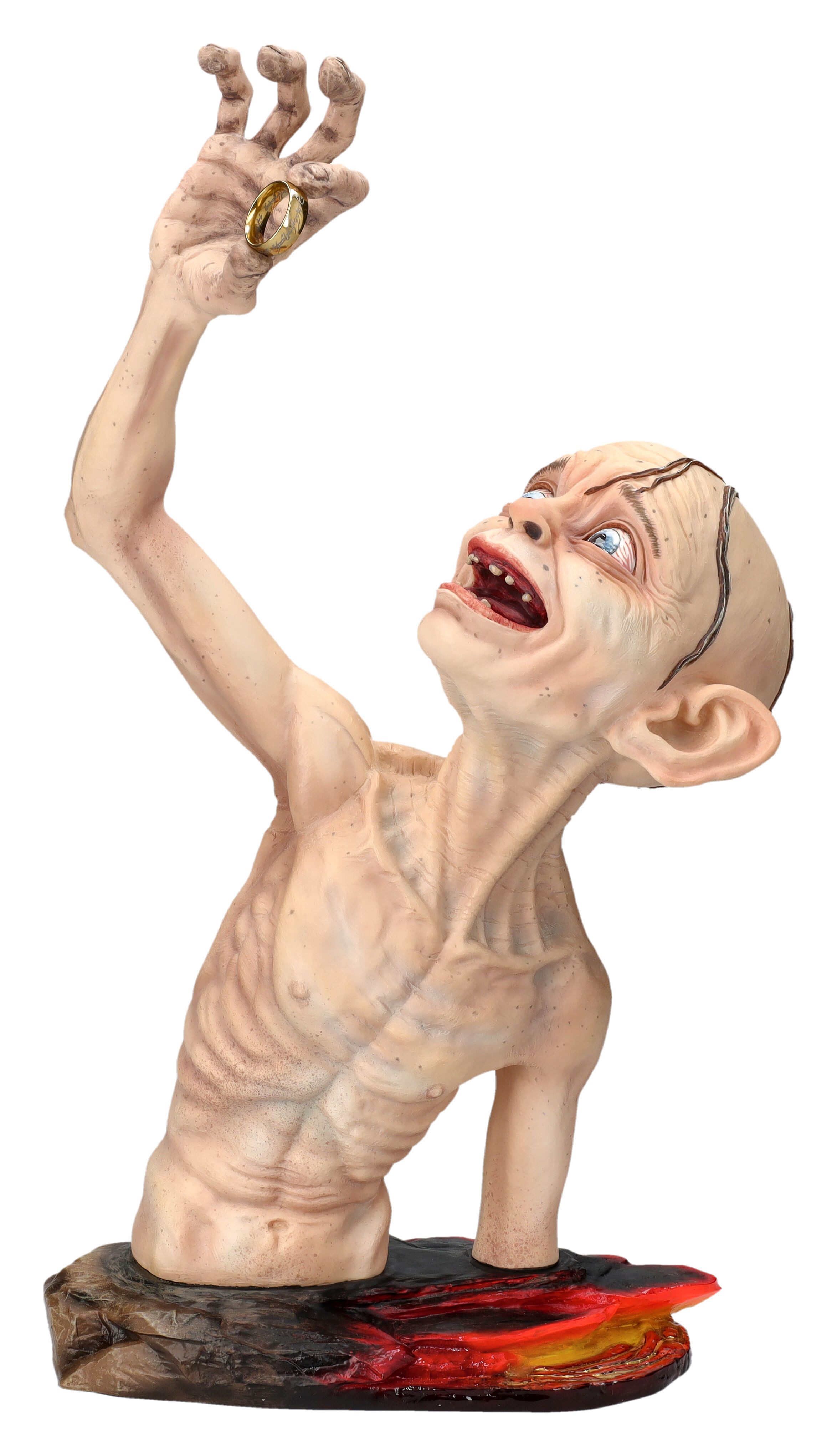 Figuren Shop GmbH Fantasy-Figur Herr der Ringe - Gollum Büste - Fantasy Dekofigur Film Merchandise