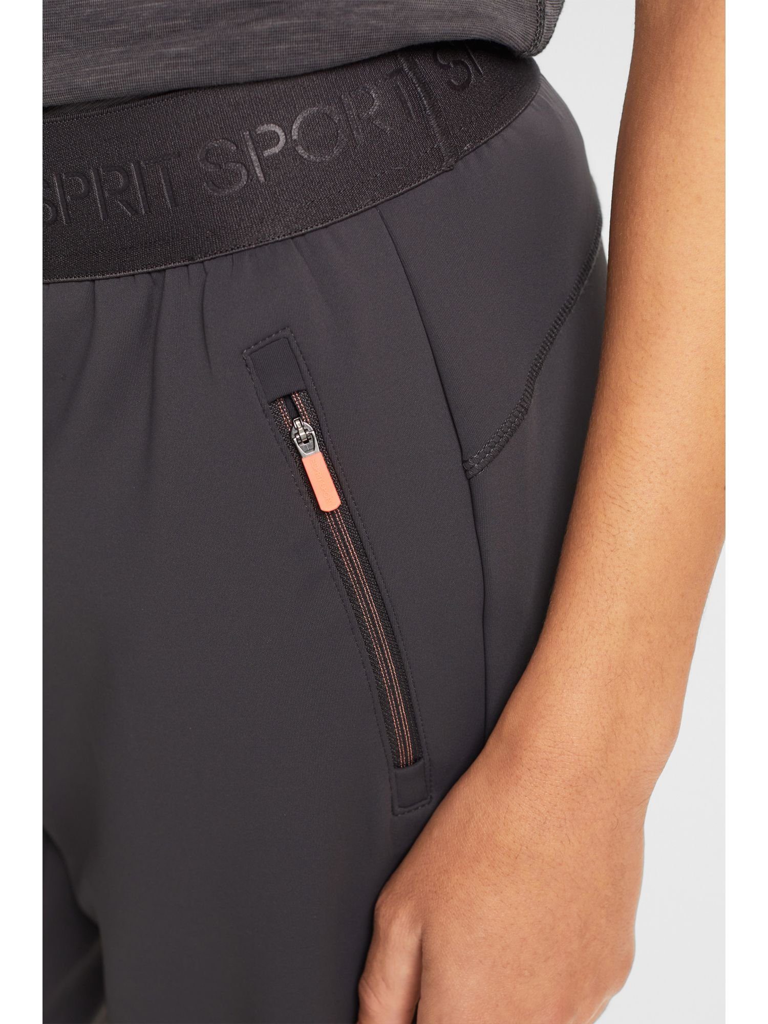 Recycled: ANTHRACITE Sporthose Active-Hose sports esprit