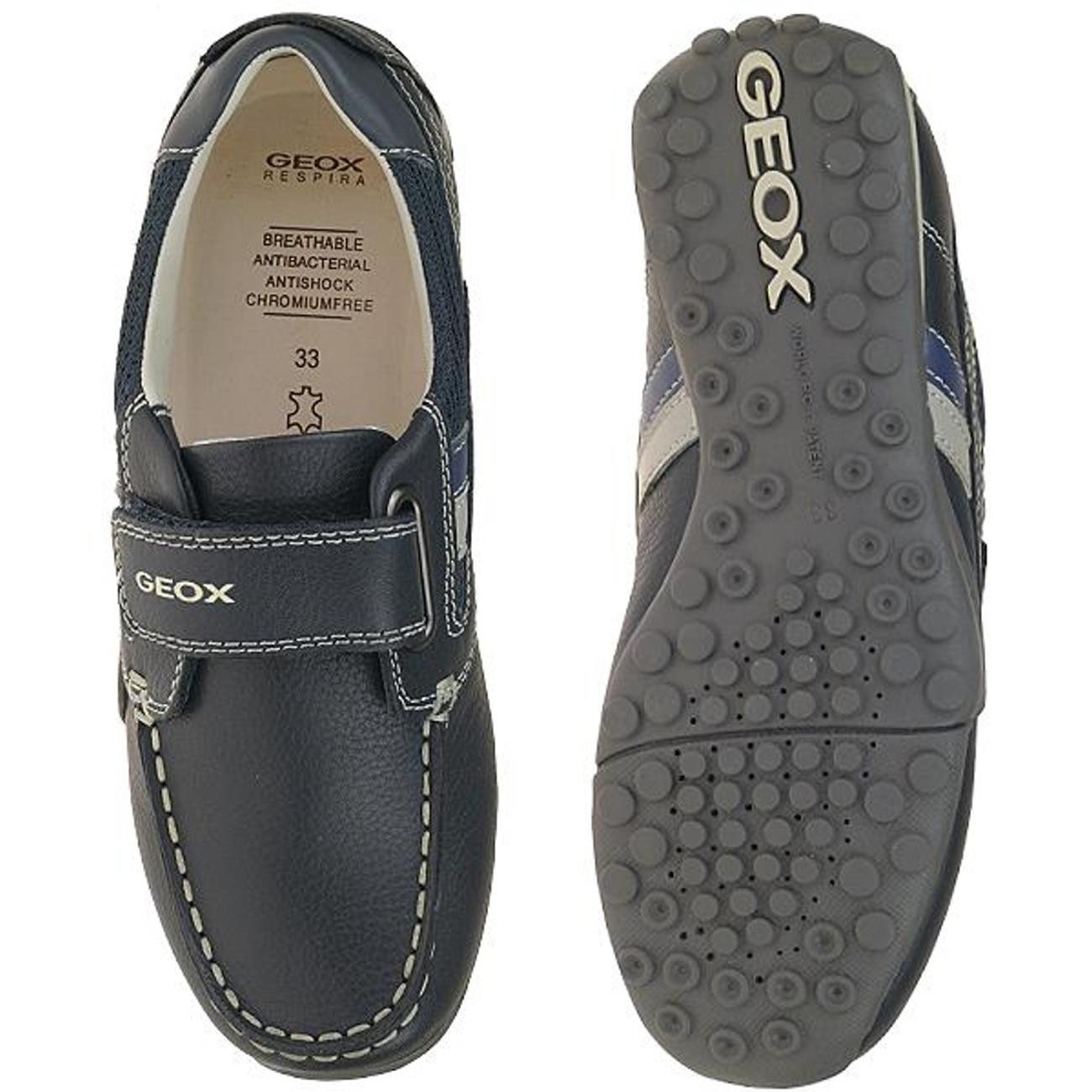 Geox GEOX Segelschuh Leder Segelschuh
