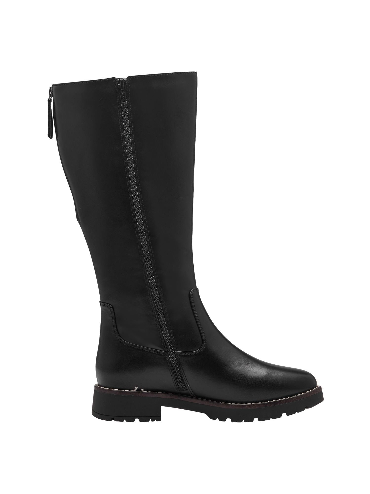 Jana Vegan, Vario, Mehrweite mit Reißverschluss Stiefel Vegan