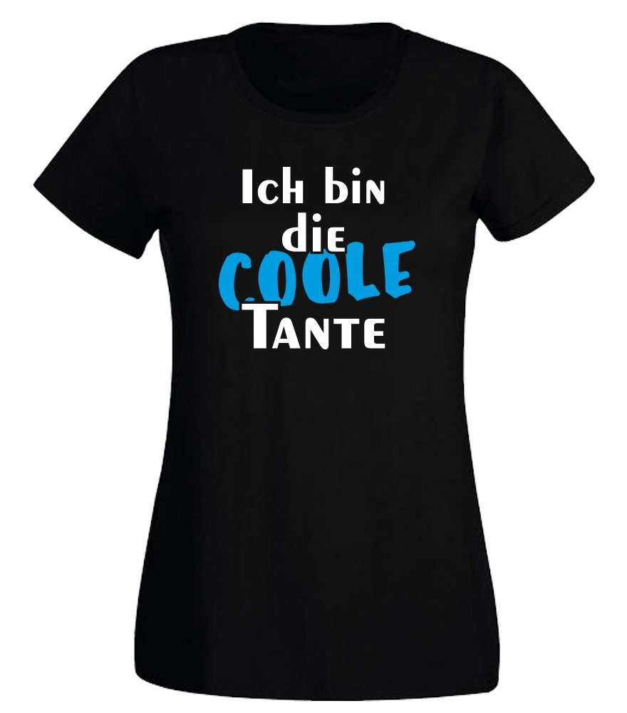 T-Shirt Coole Tante, Cooler Onkel, Coole Nichte & Cooler Neffe