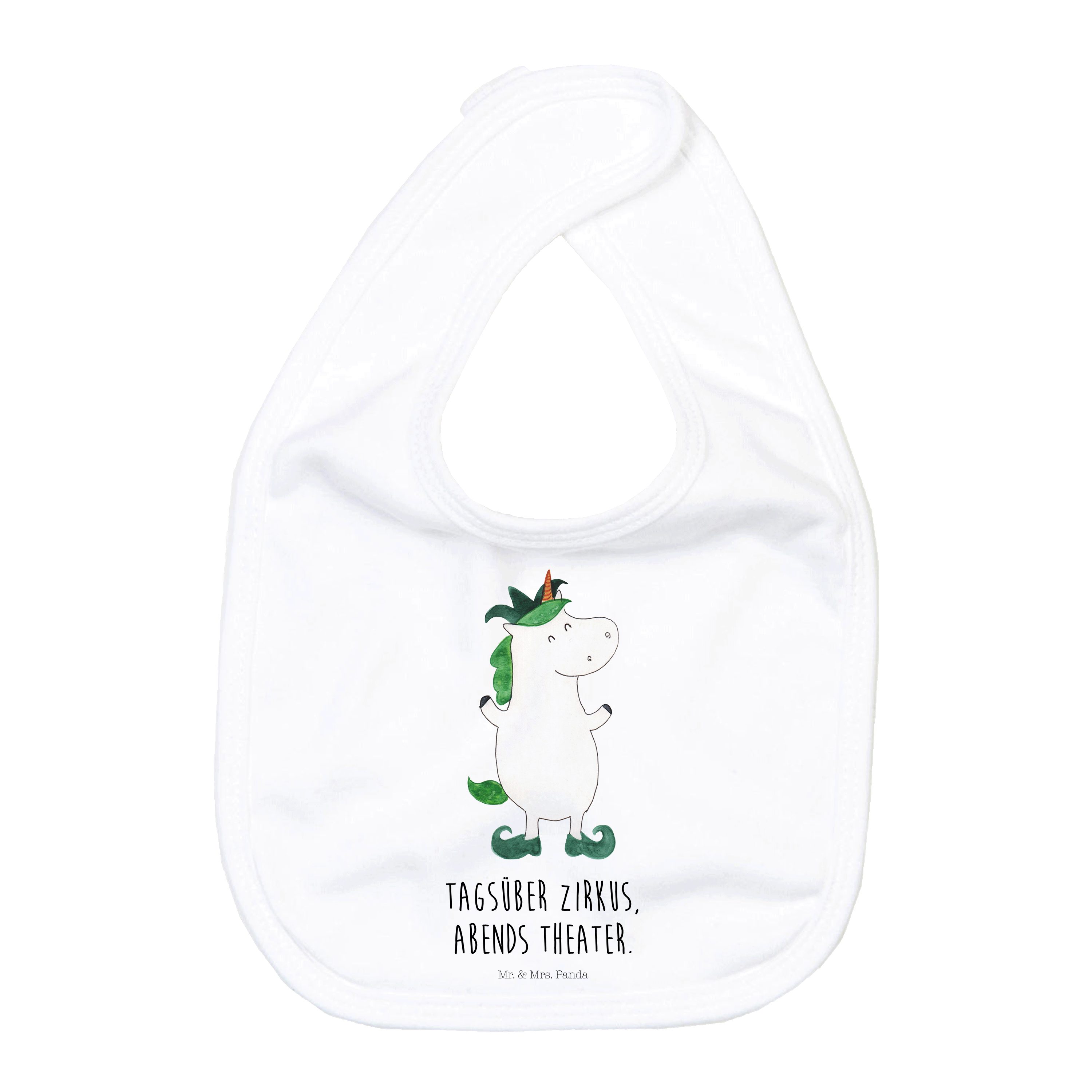 Tragetuch Einhorn Joker - Weiß - Geschenk, Babyausstattung, Unicorn, Einhörner