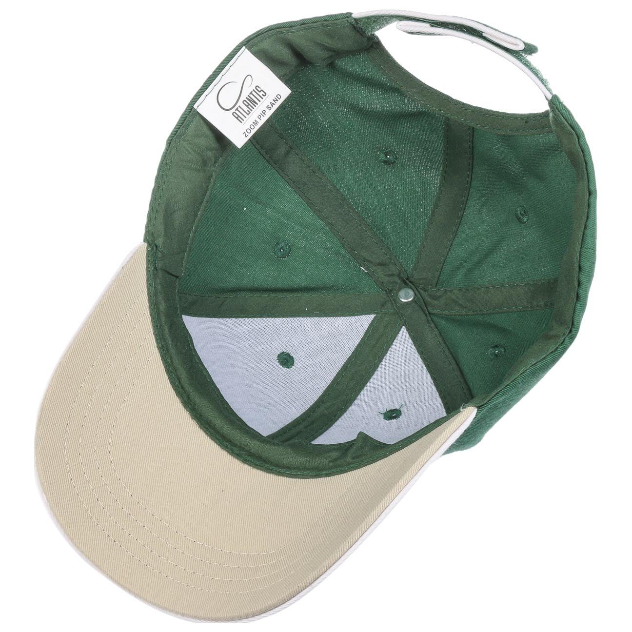 Cap mit Basecap grün (1-St) Baseball Schirm Atlantis