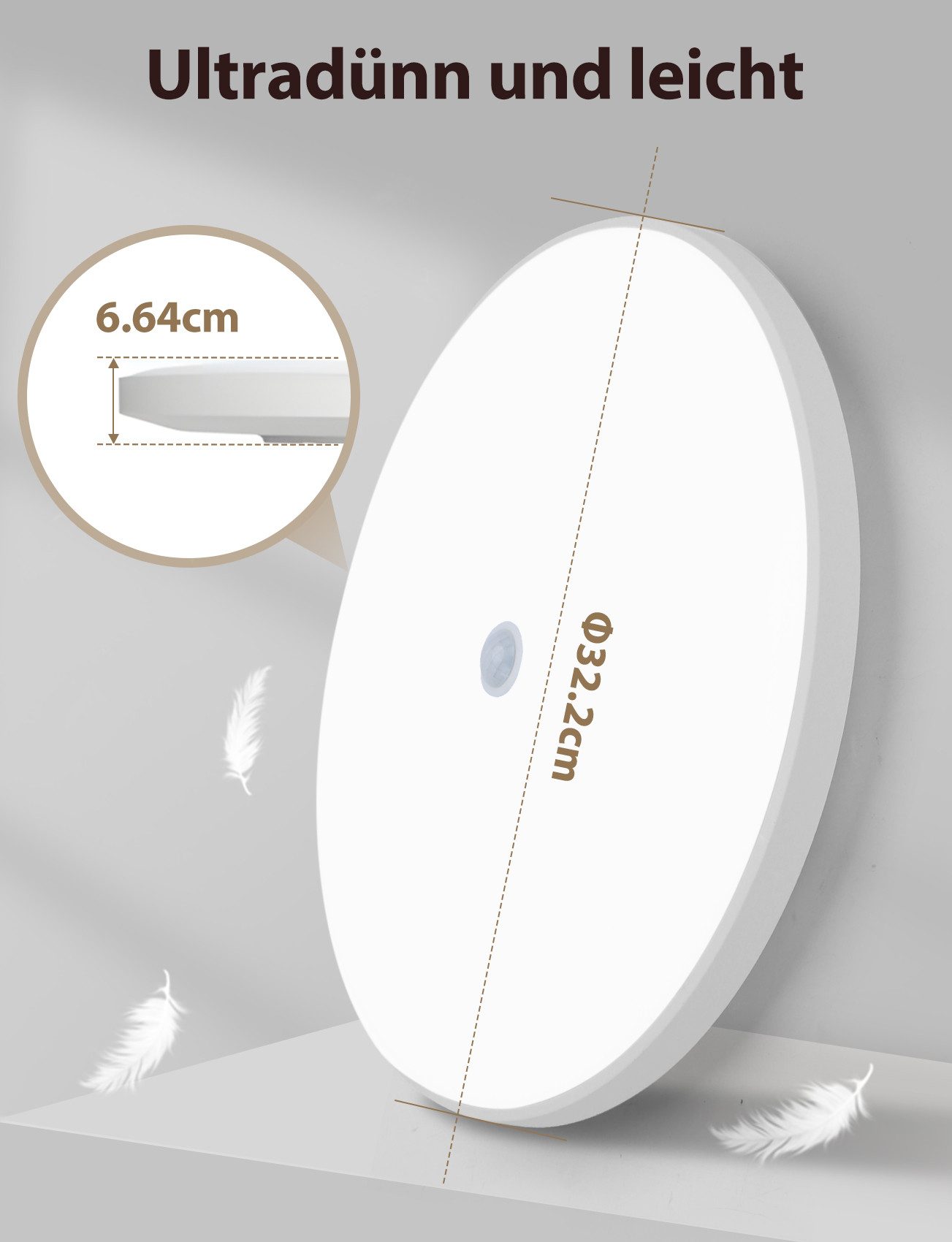 Great Jacob Deckenleuchte LED Deckenlampe mit günstig online kaufen