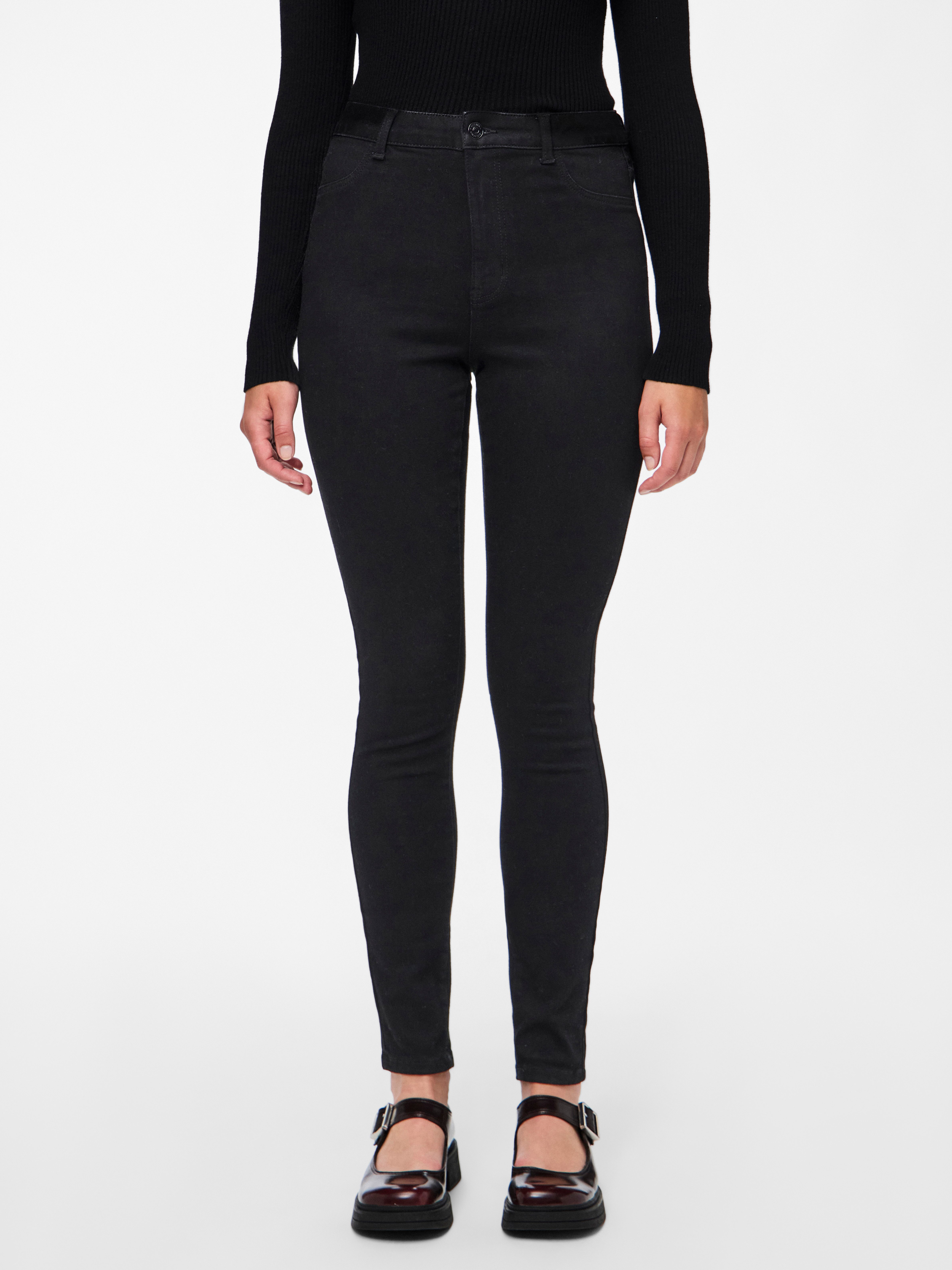 pieces Jeansjeggings PCDEA HW SKINNY BL günstig online kaufen
