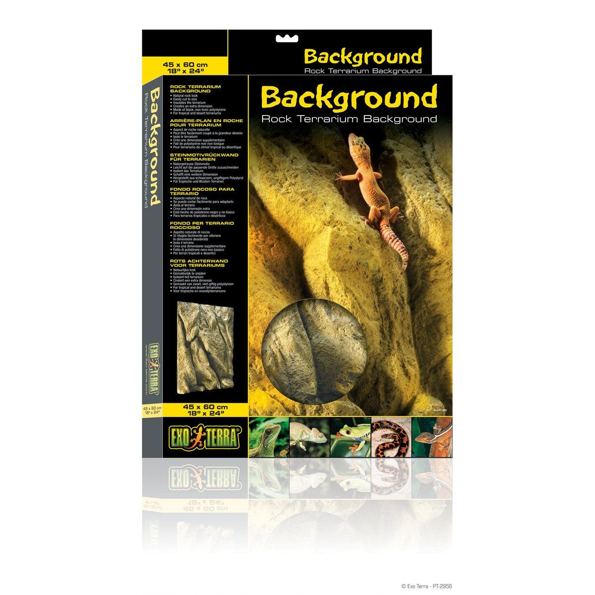 Terrarienrückwand Background - Steinmotivrückwand für Terrarien